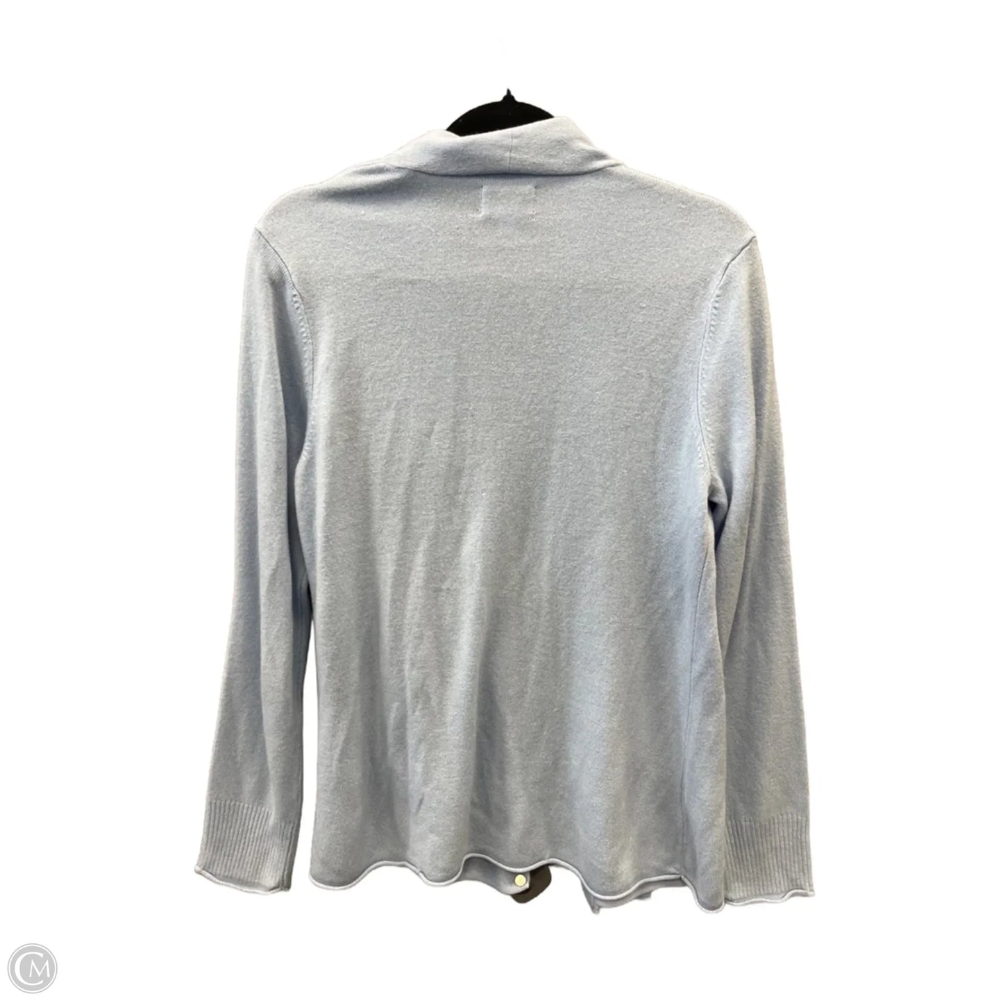 Sweater Cardigan By Croft And Barrow In Blue, Size: M