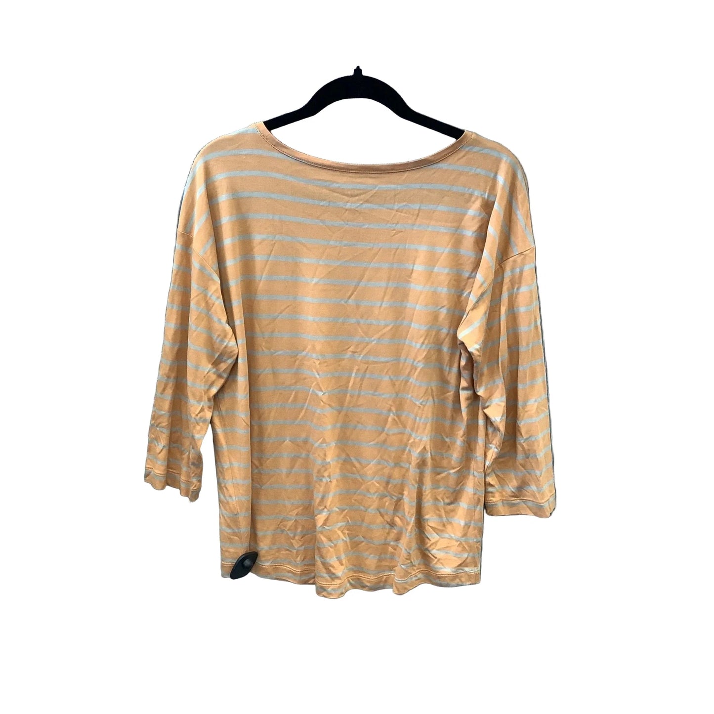 Top Long Sleeve By J. Jill In Striped Pattern, Size: M