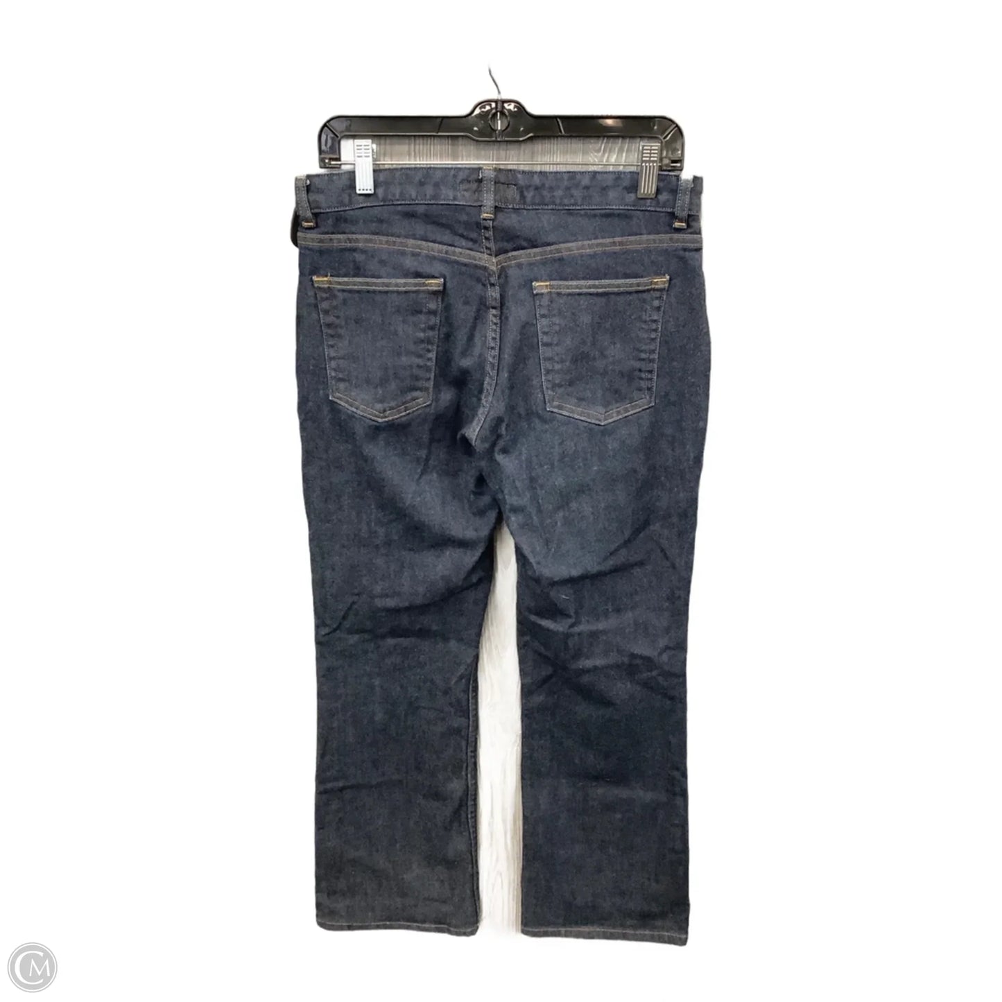 Jeans Wide Leg By Banana Republic In Blue Denim, Size: 10p