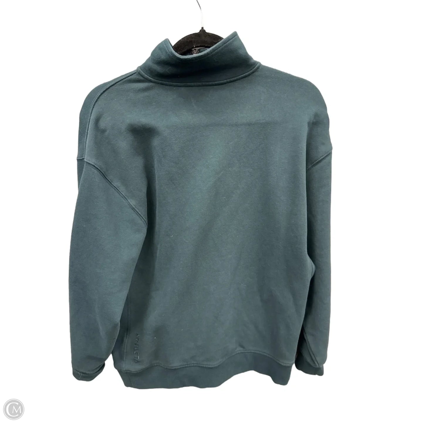 Athletic Sweatshirt Collar By Athleta In Green, Size: Xs