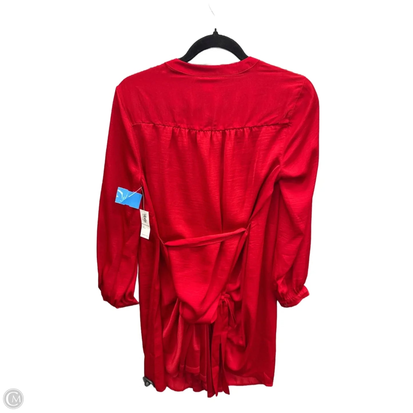 Dress Casual Midi By Old Navy In Red, Size: S