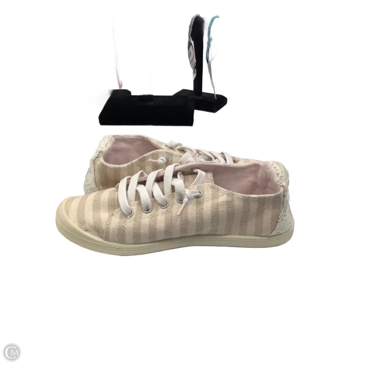 Shoes Sneakers By Sugar In Cream & Tan, Size: 8.5