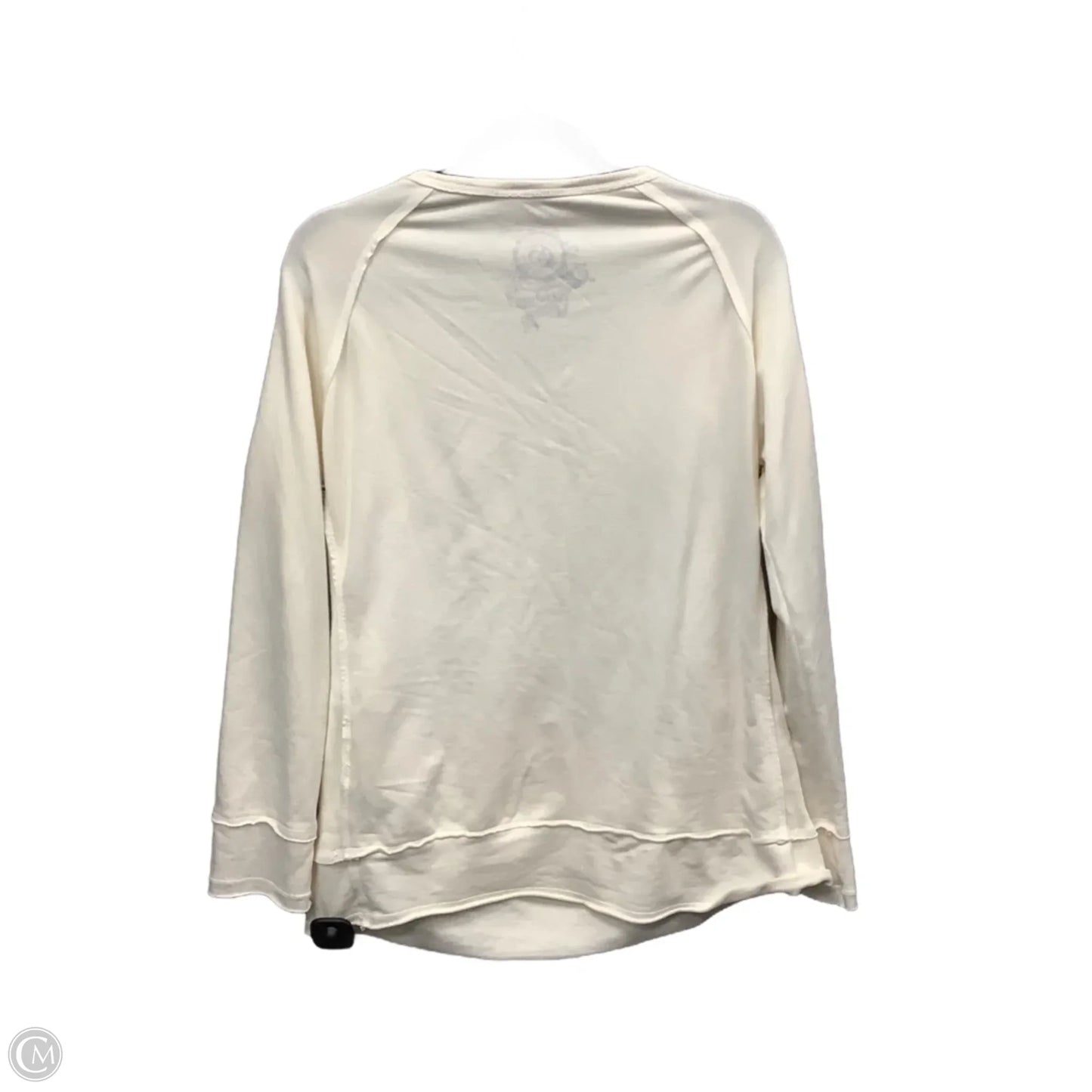 Top Long Sleeve By Gap In Beige, Size: L