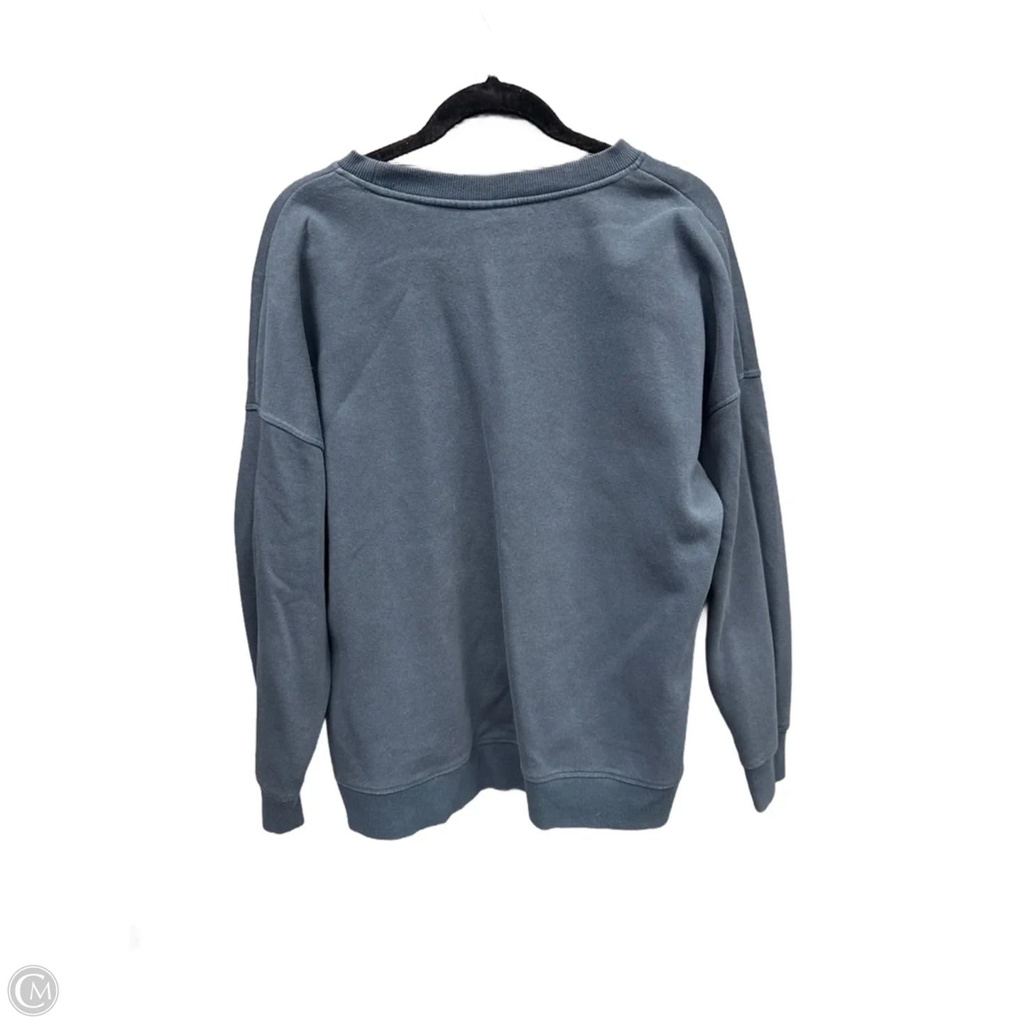 Athletic Sweatshirt Crewneck By Reebok In Blue, Size: Xl