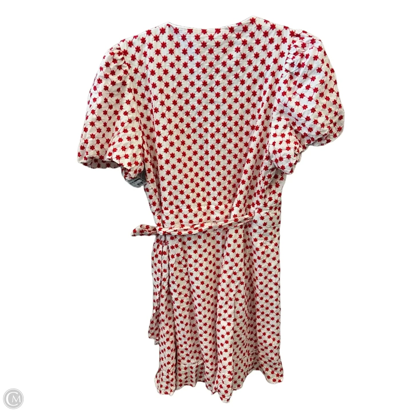 Dress Casual Midi By Draper James In Red & White, Size: Xl