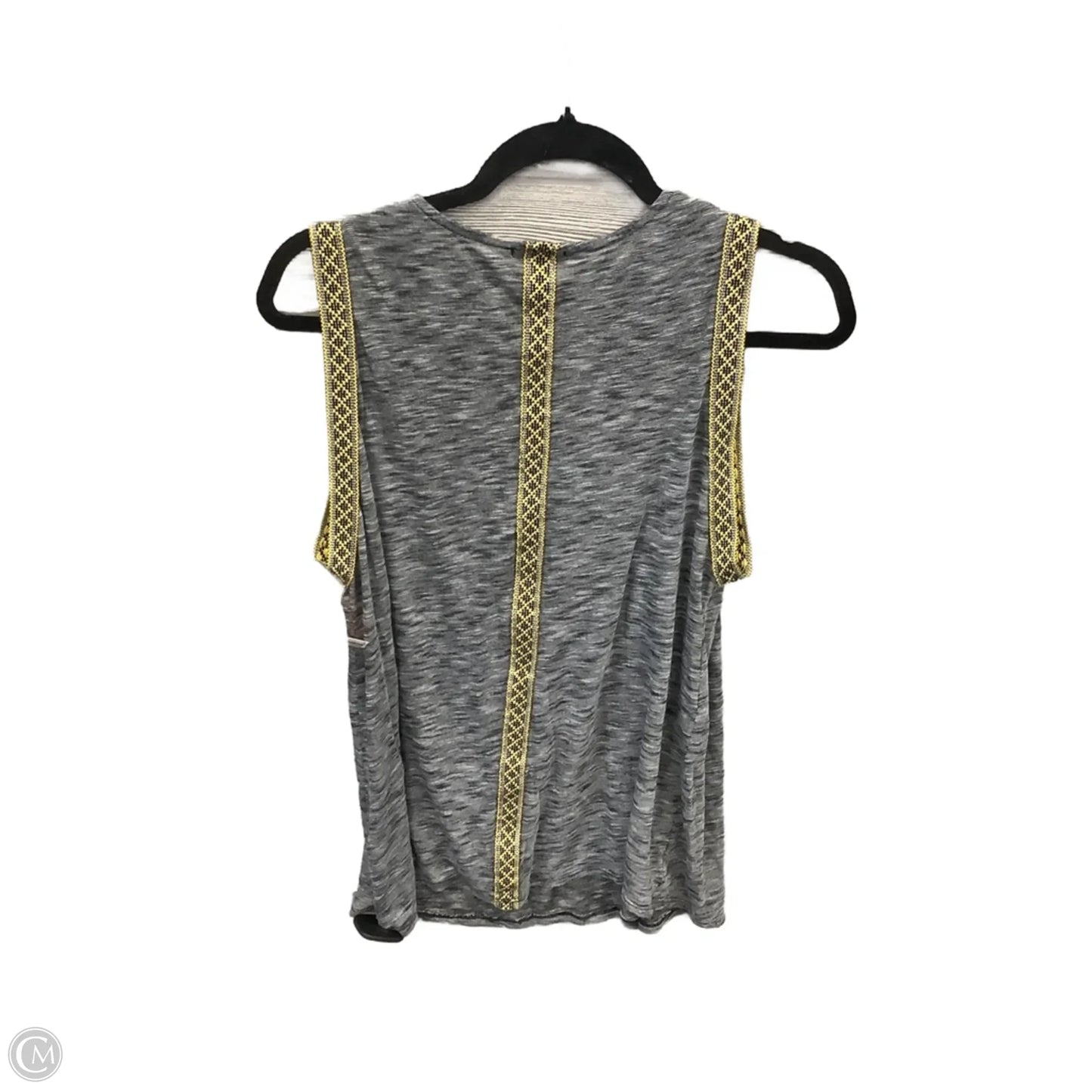 Top Sleeveless By W5 In Black & White, Size: Xl