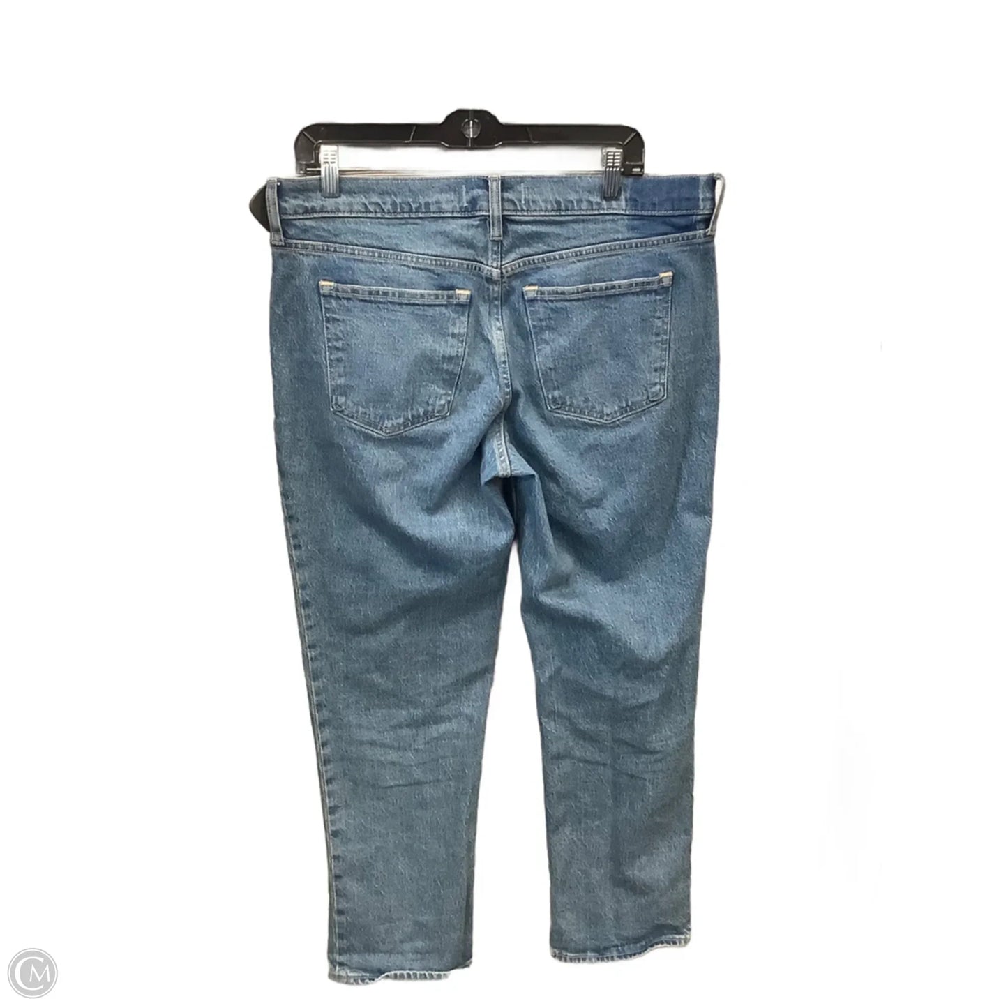 Jeans Straight By Abercrombie And Fitch In Blue Denim, Size: 10
