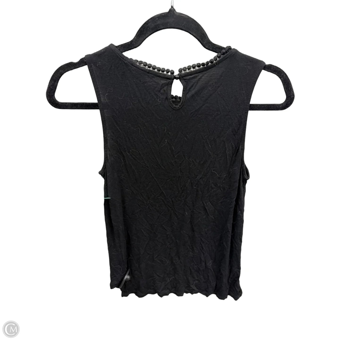 Top Sleeveless By H&m In Black, Size: Xs