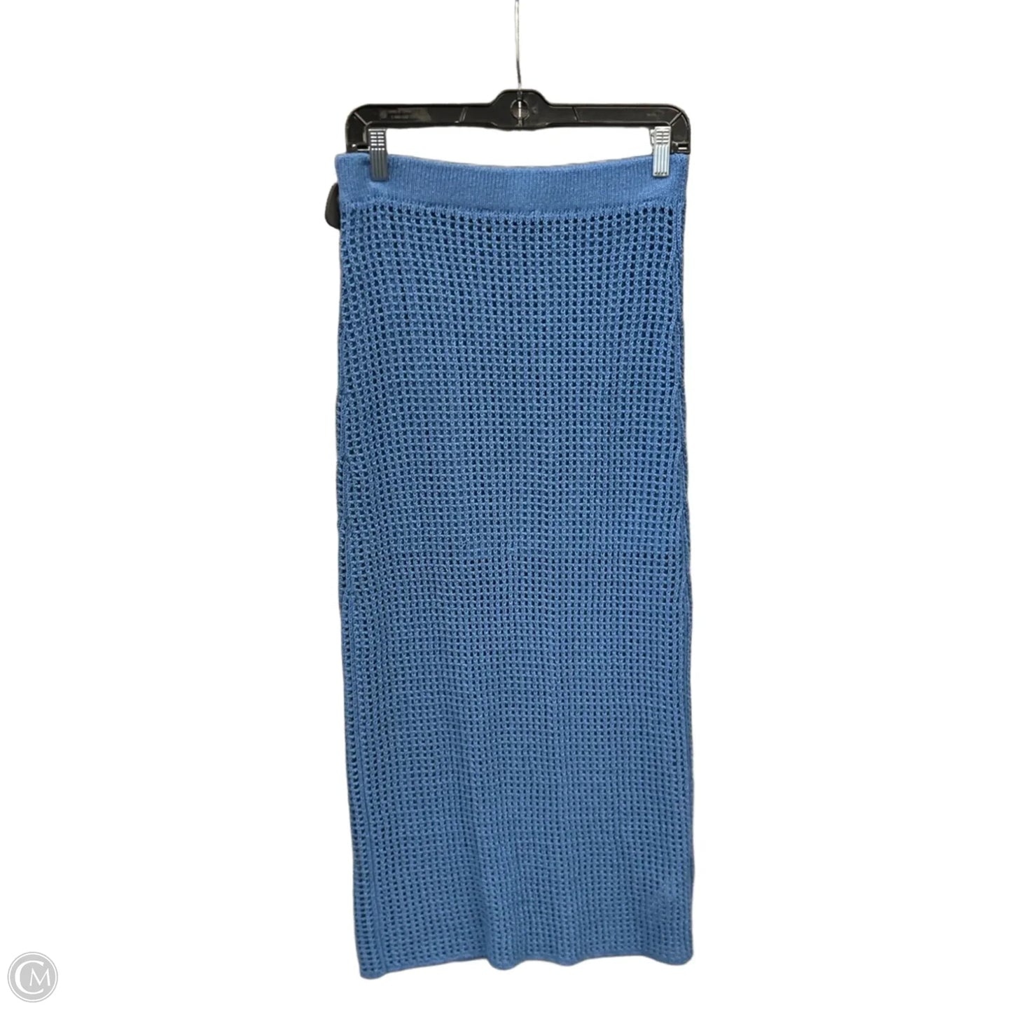 Skirt Maxi By Mng In Blue, Size: 8