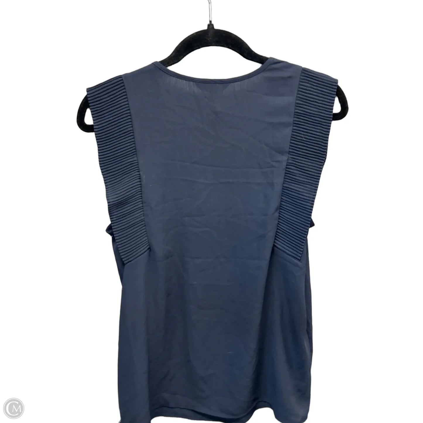 Top Sleeveless By Express In Navy, Size: M
