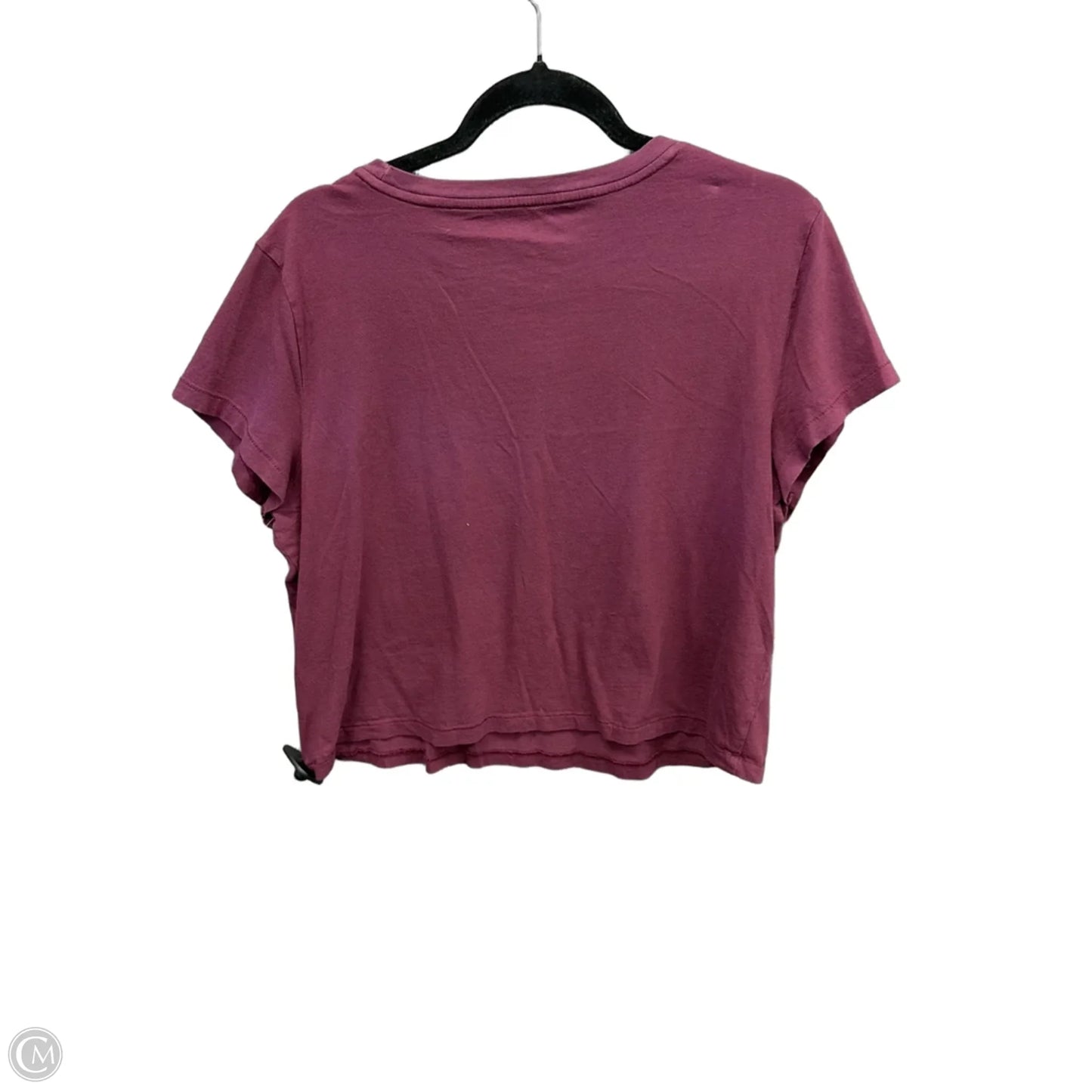 Top Short Sleeve Basic By Universal Thread In Purple, Size: Xl