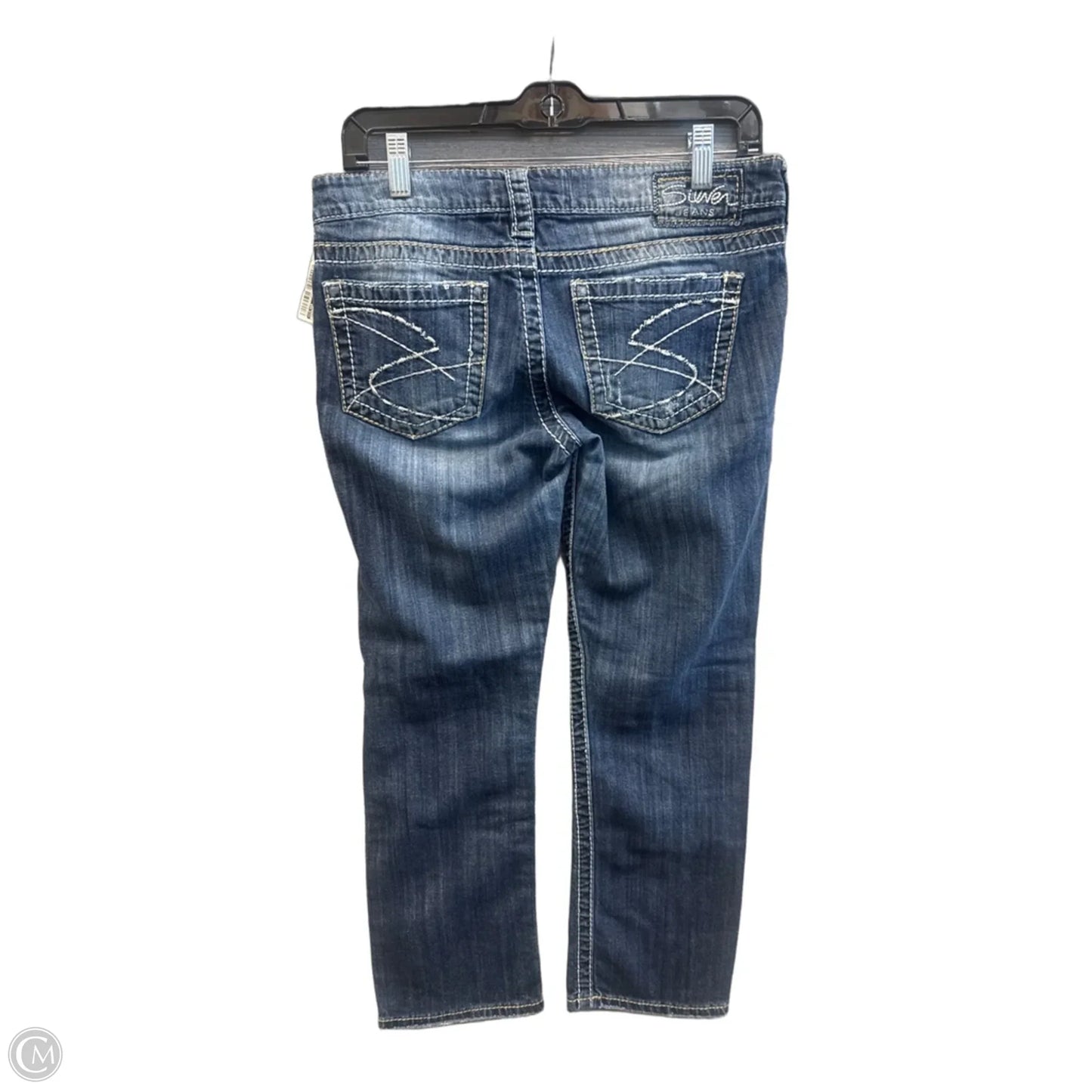 Capris By Silver In Blue Denim, Size: 6
