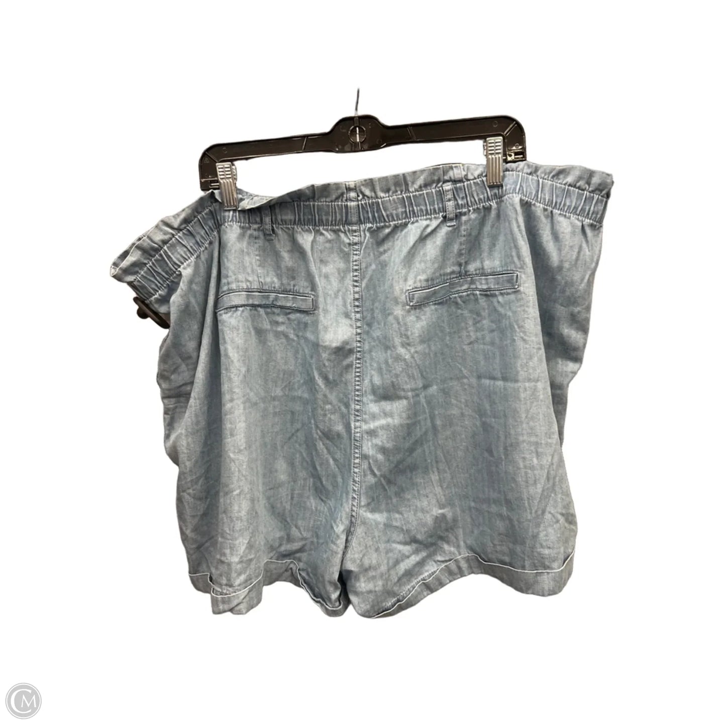 Shorts By Falls Creek In Blue Denim, Size: 22