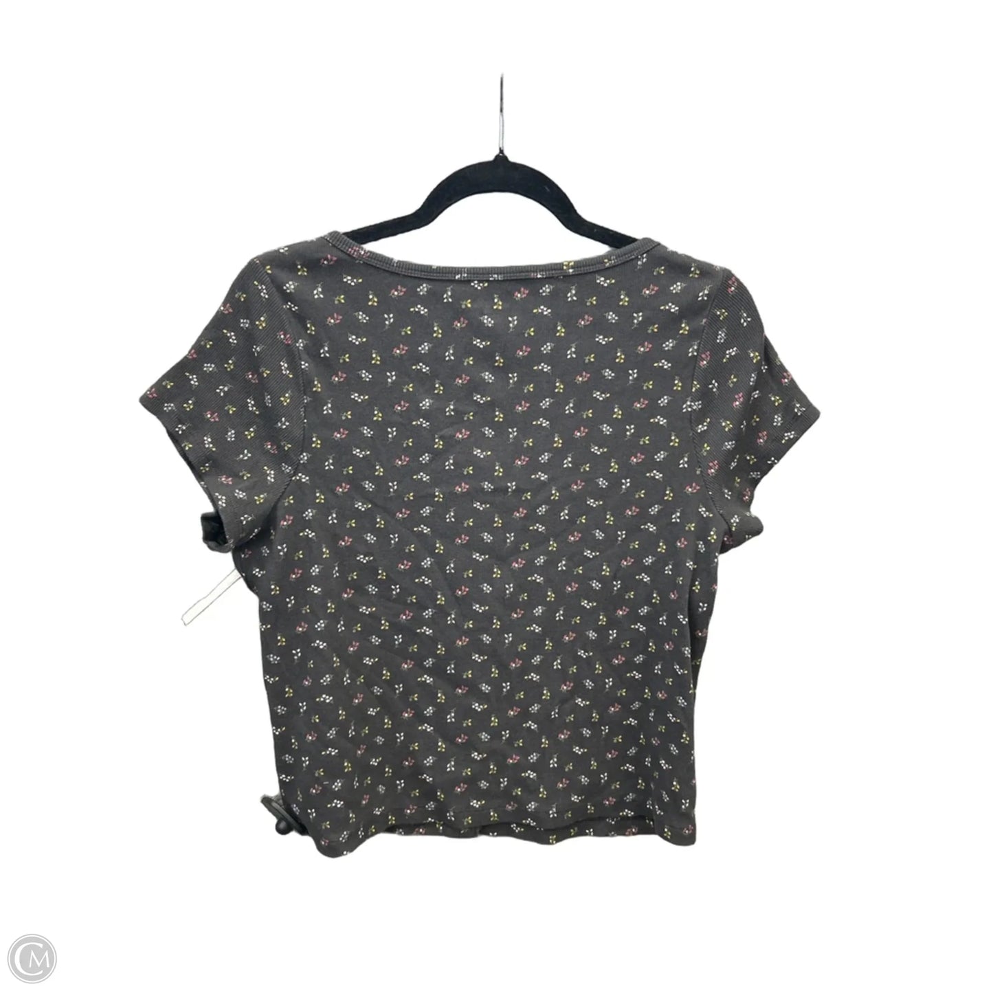 Top Short Sleeve By Old Navy In Floral Print, Size: Xl