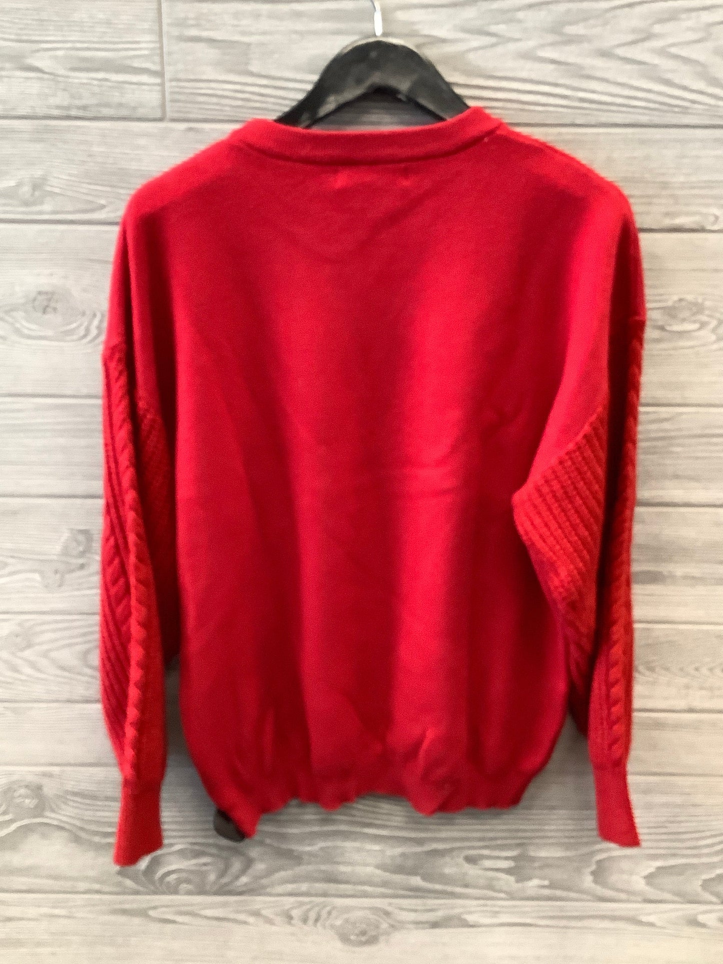 Red Sweater Clothes Mentor, Size Xl