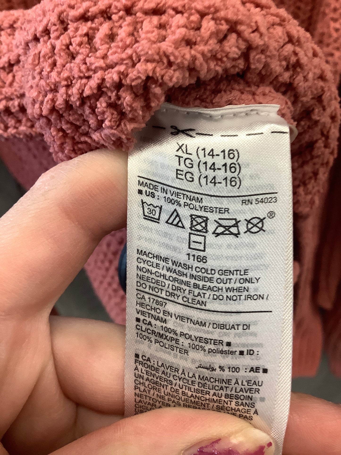 Pink Sweater Old Navy, Size Xl