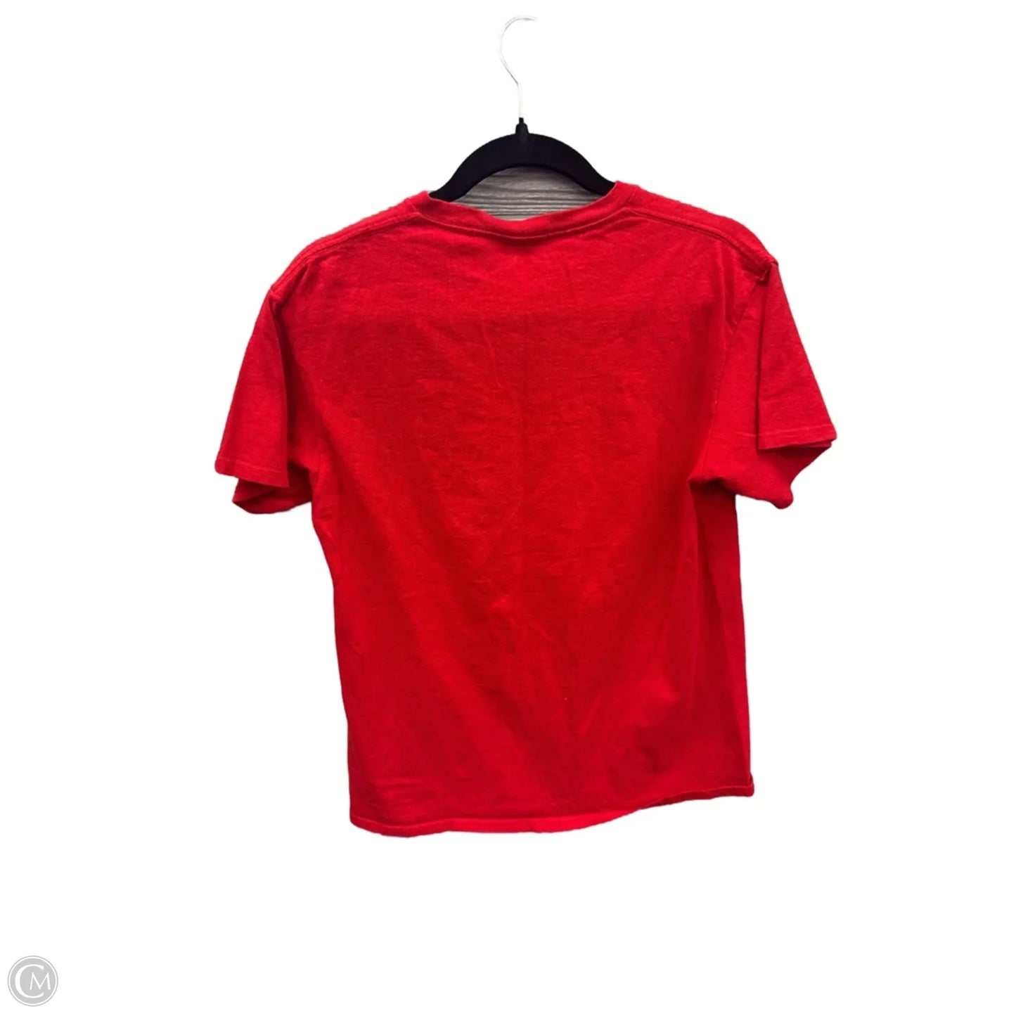 Top Short Sleeve By Clothes Mentor In Red, Size: M