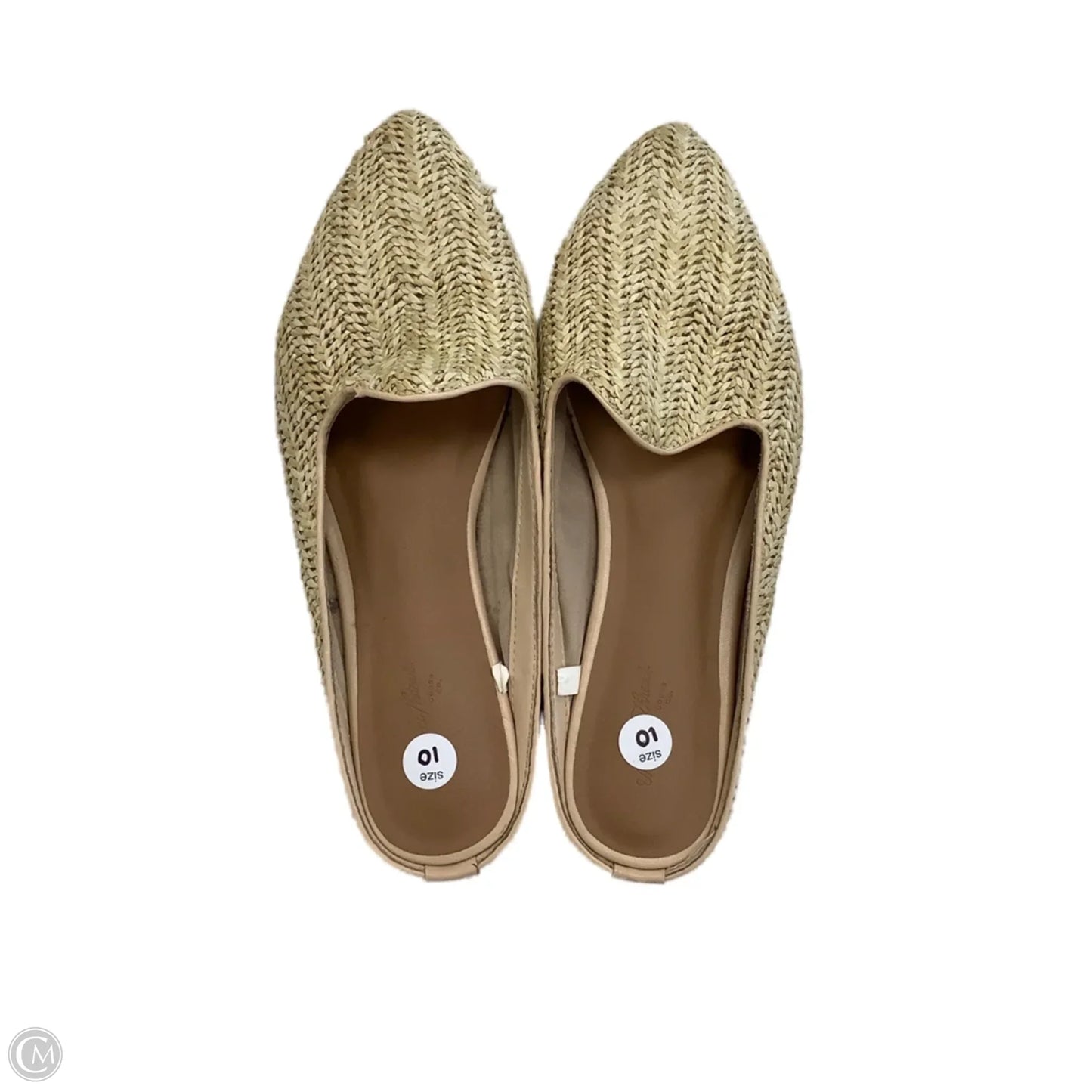 Sandals Flats By Universal Thread In Yellow, Size: 10