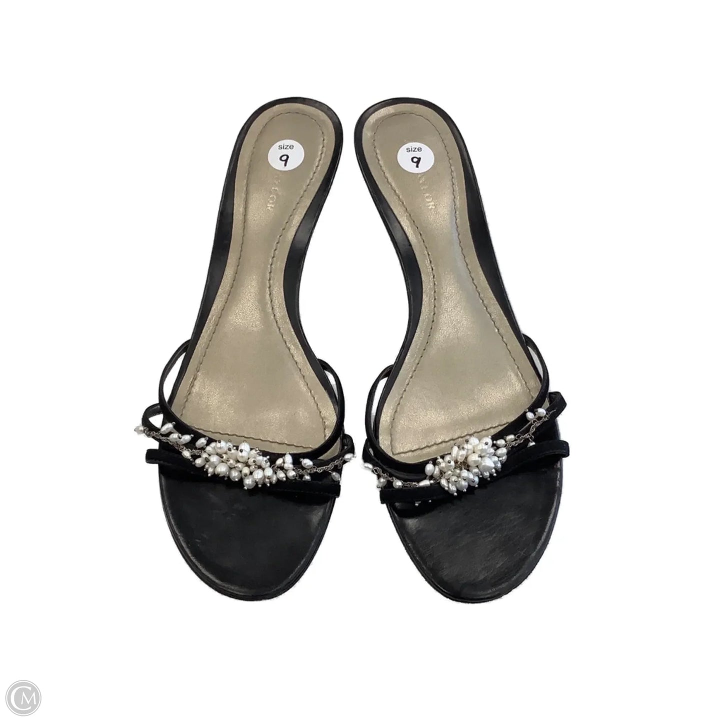 Shoes Heels Kitten By Ann Taylor In Black, Size: 9