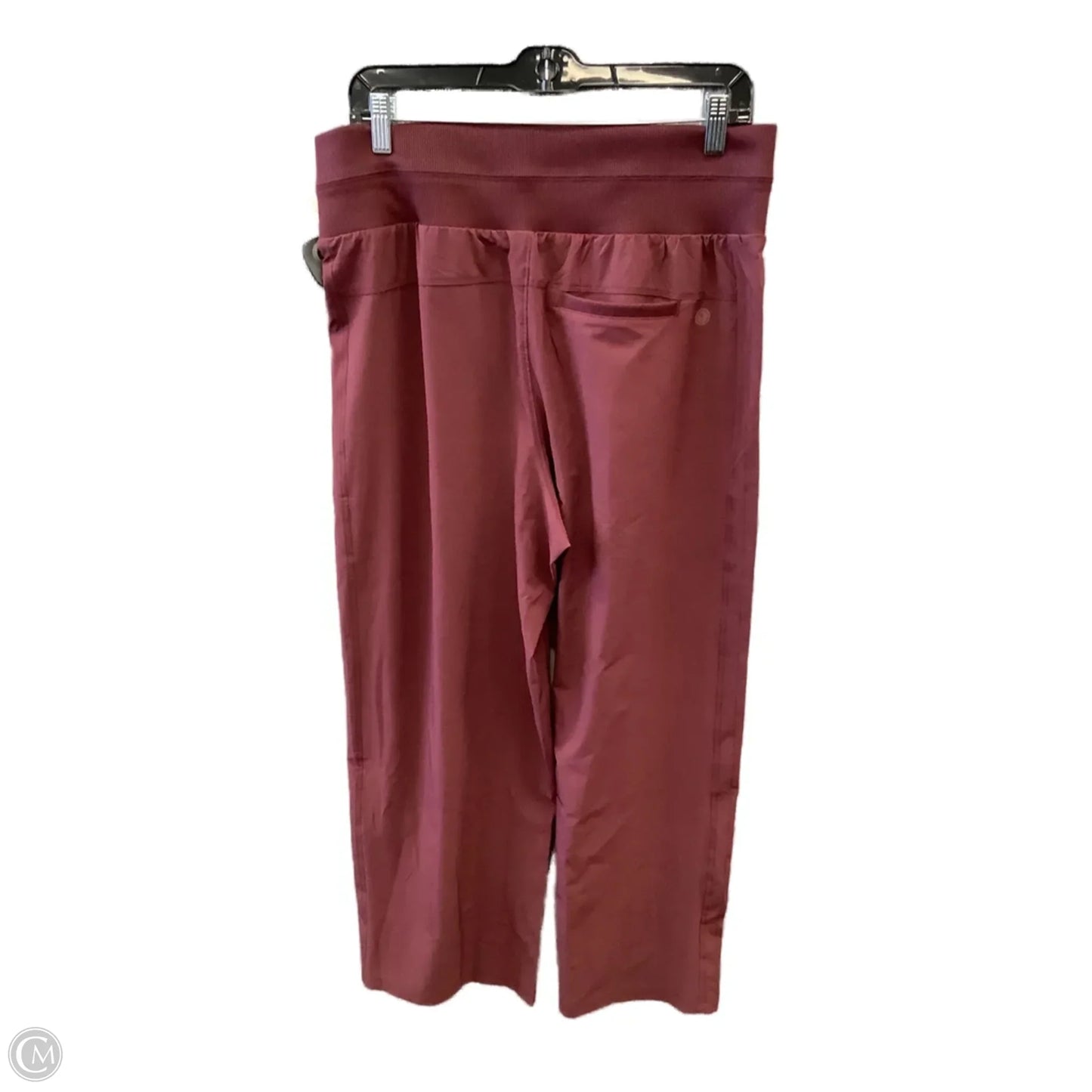 Athletic Pants By Talbots In Maroon, Size: M