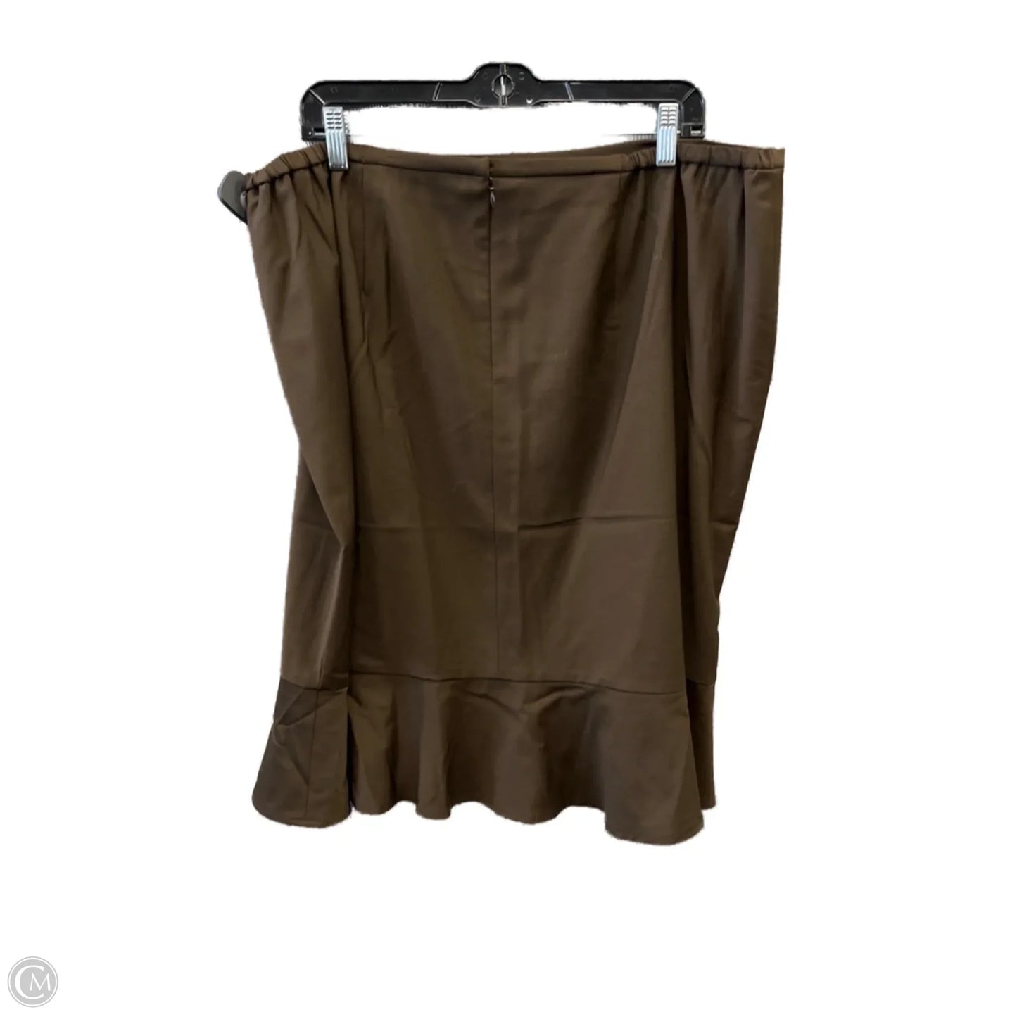 Skirt Midi By Talbots In Brown, Size: 20