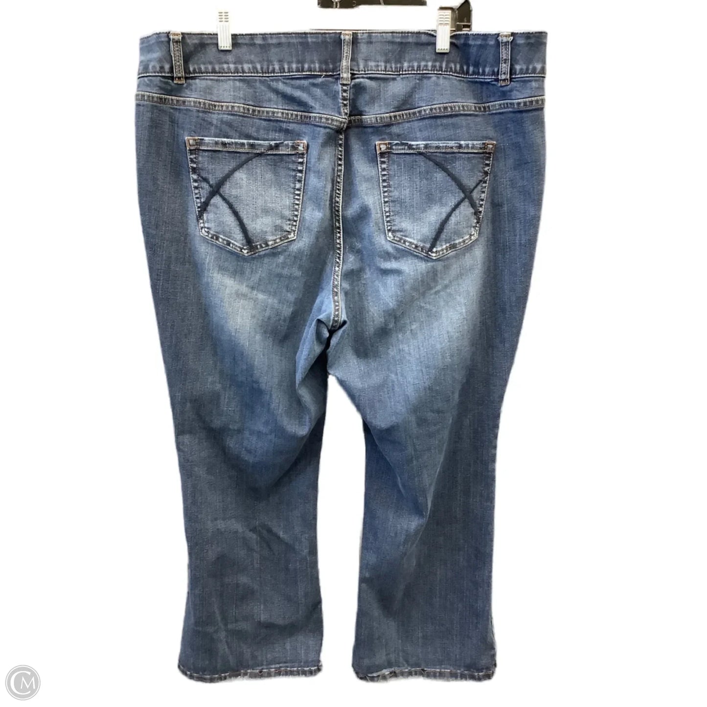 Jeans Boot Cut By Lane Bryant In Blue Denim, Size: 24