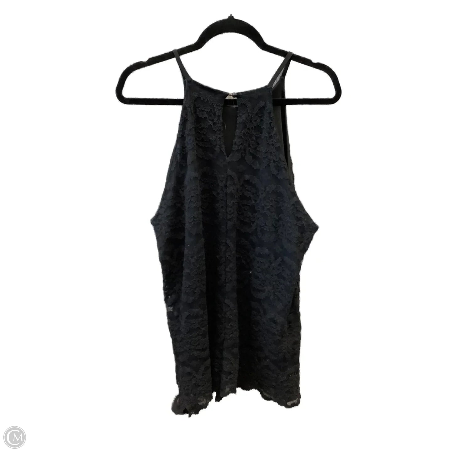 Top Sleeveless By Torrid In Black, Size: 2x