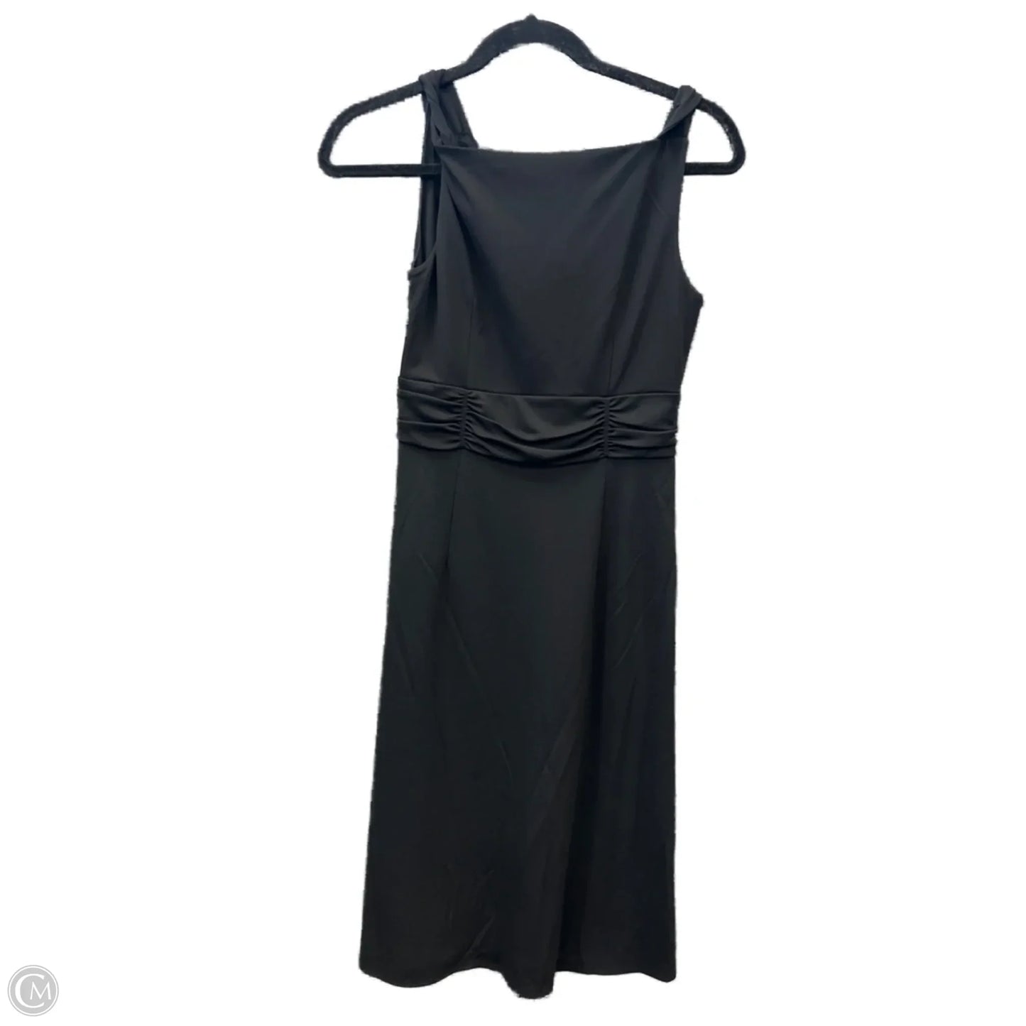 Dress Party Midi By Loft In Black, Size: S