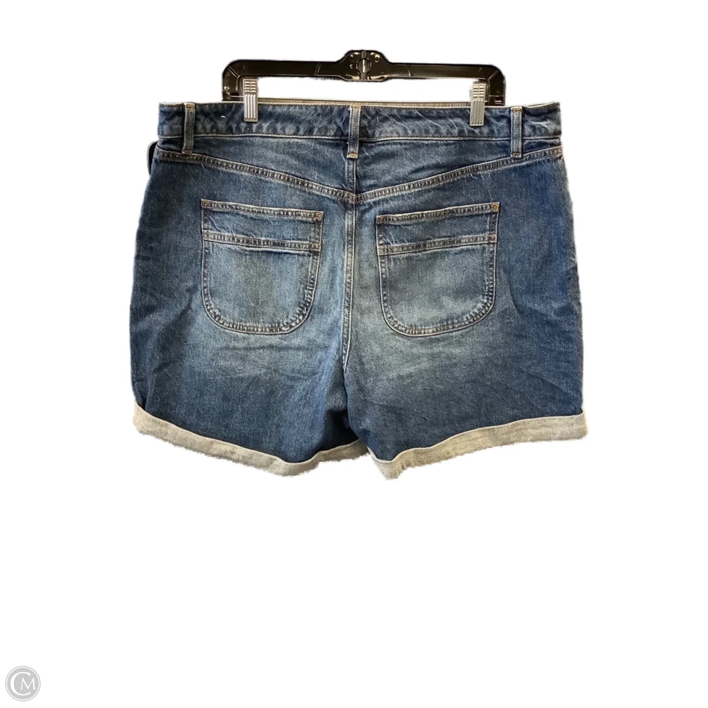 Shorts By Lane Bryant In Blue Denim, Size: 16