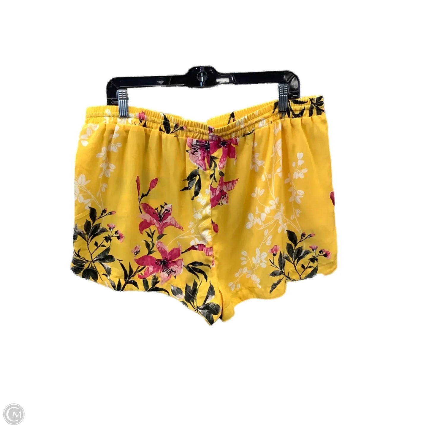 Shorts By Clothes Mentor In Yellow, Size: 14