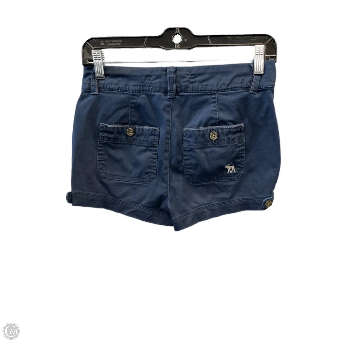 Shorts By Abercrombie And Fitch In Blue & Brown, Size: 0