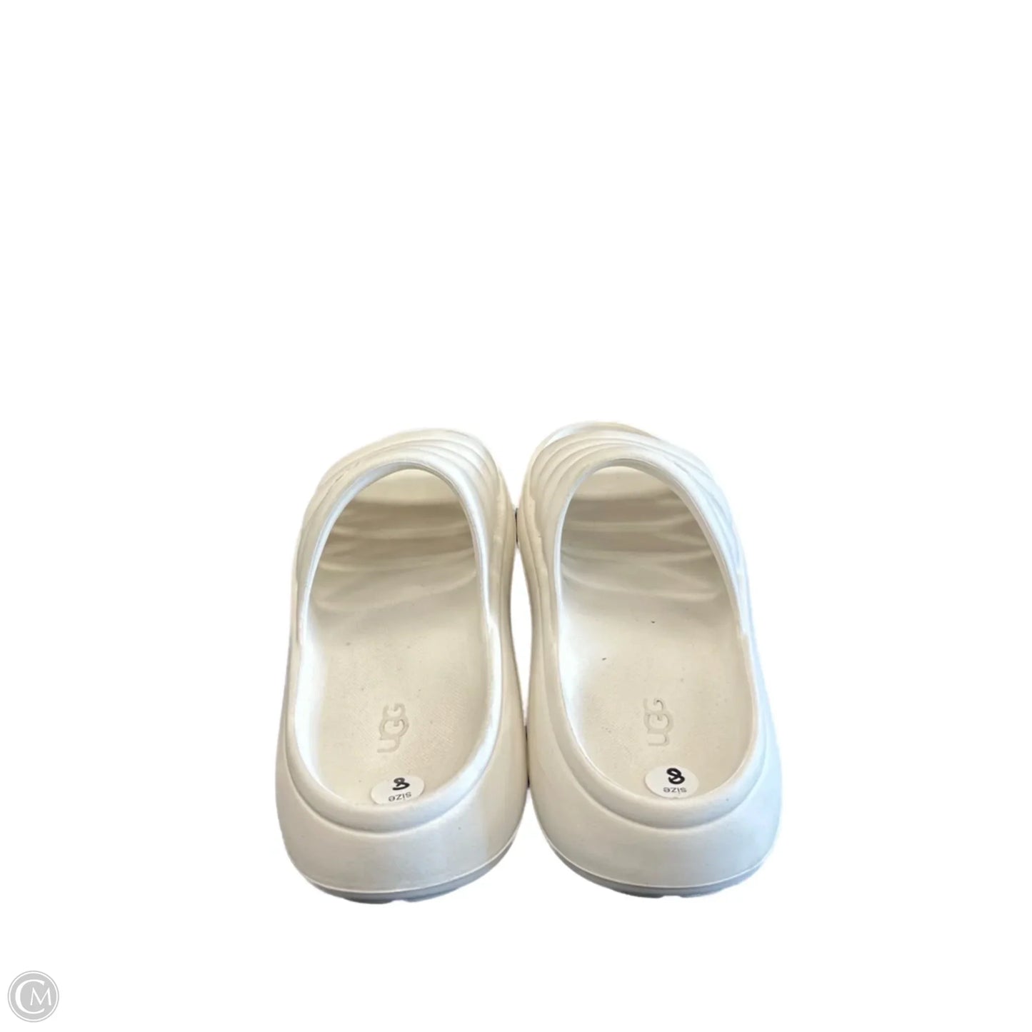 Sandals Designer By Ugg In White, Size: 8