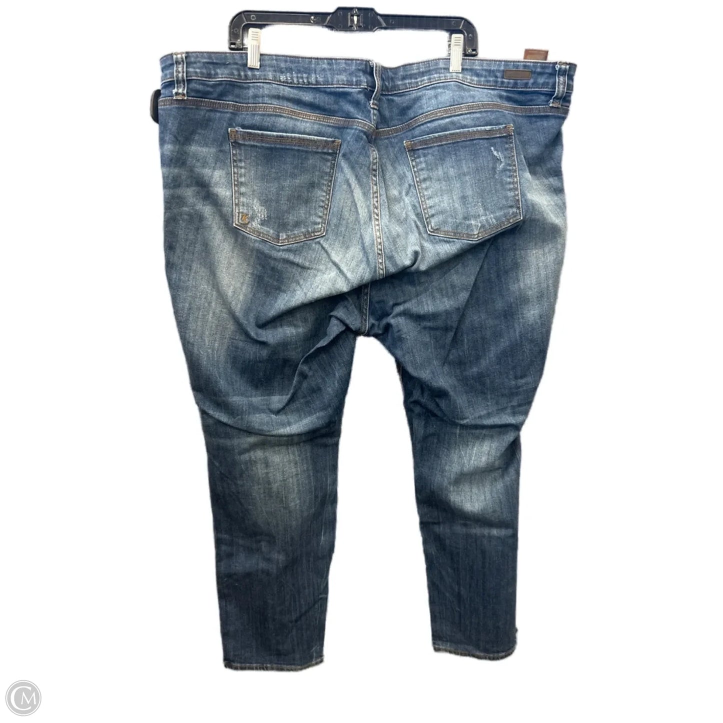 Jeans Boyfriend By Kut In Blue Denim, Size: 24