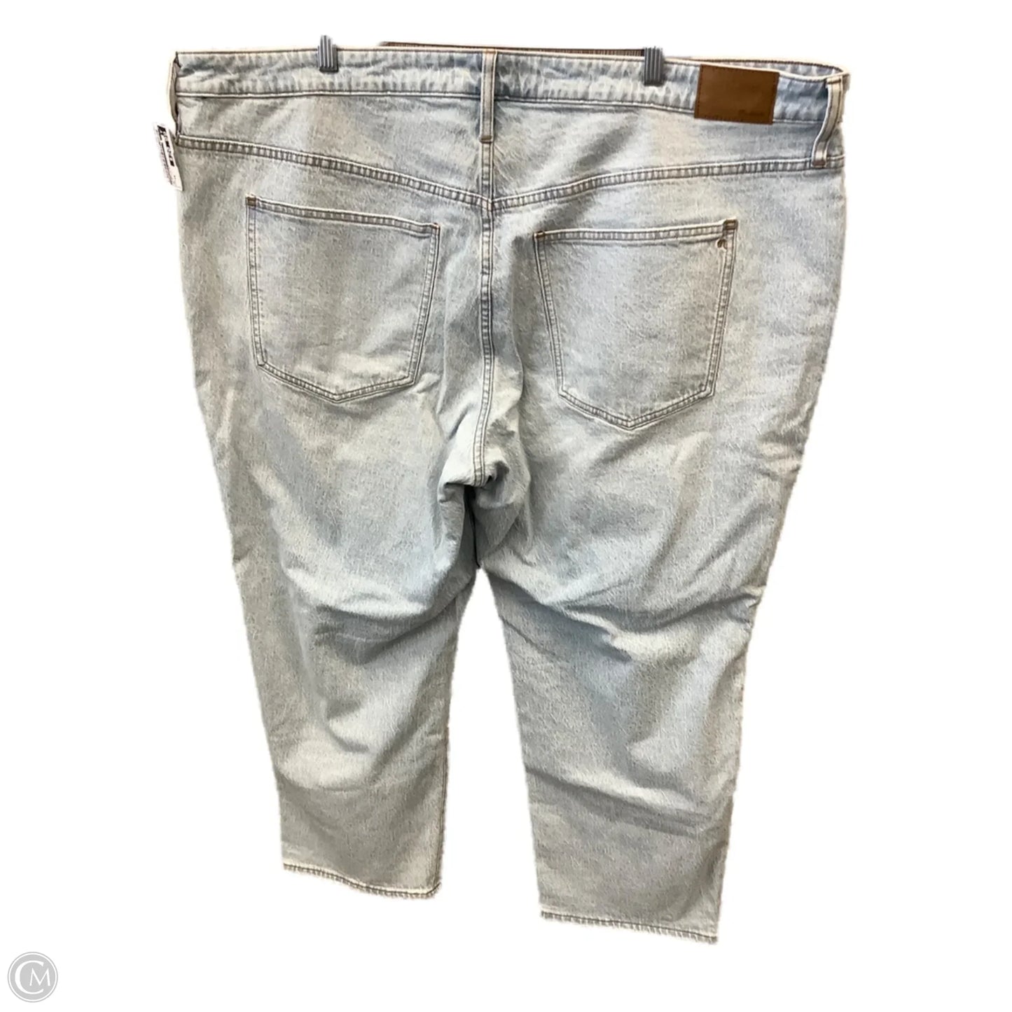 Jeans Straight By Madewell In Blue Denim, Size: 24