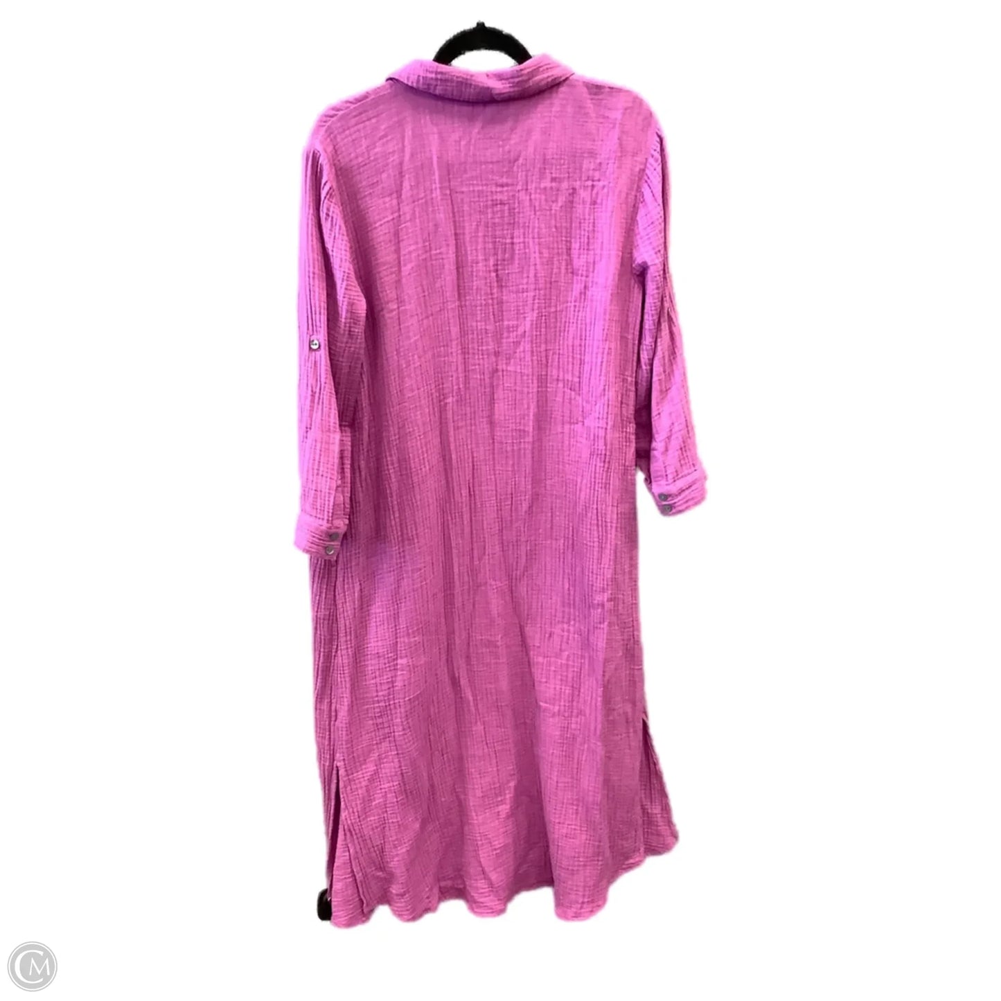 Dress Casual Midi By J. Jill In Purple, Size: Xs