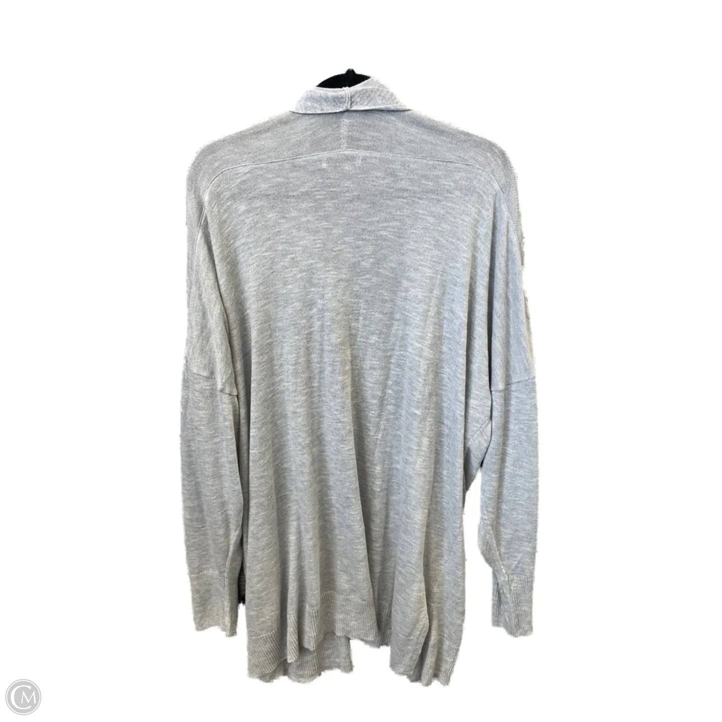 Cardigan By Clothes Mentor In Grey, Size: 3x