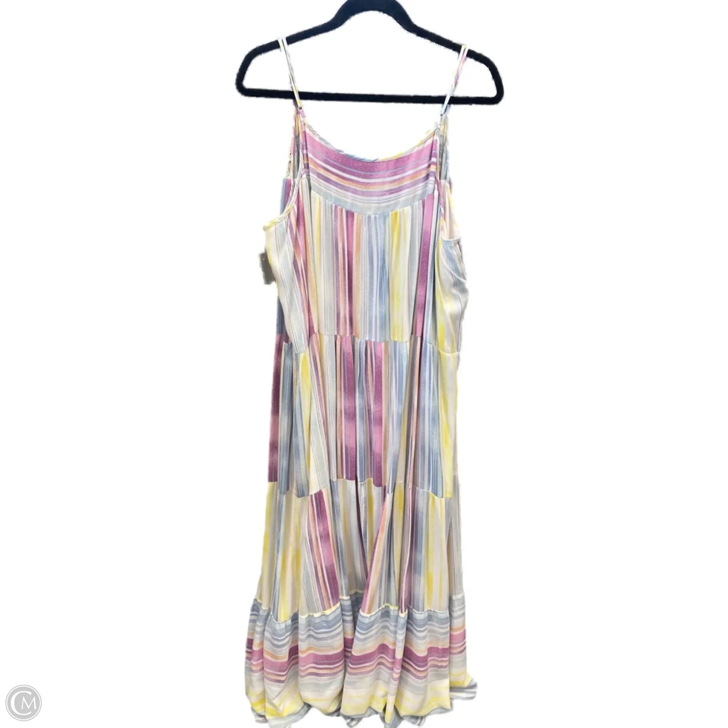 Dress Casual Maxi By Lc Lauren Conrad In Multi-colored, Size: 2x