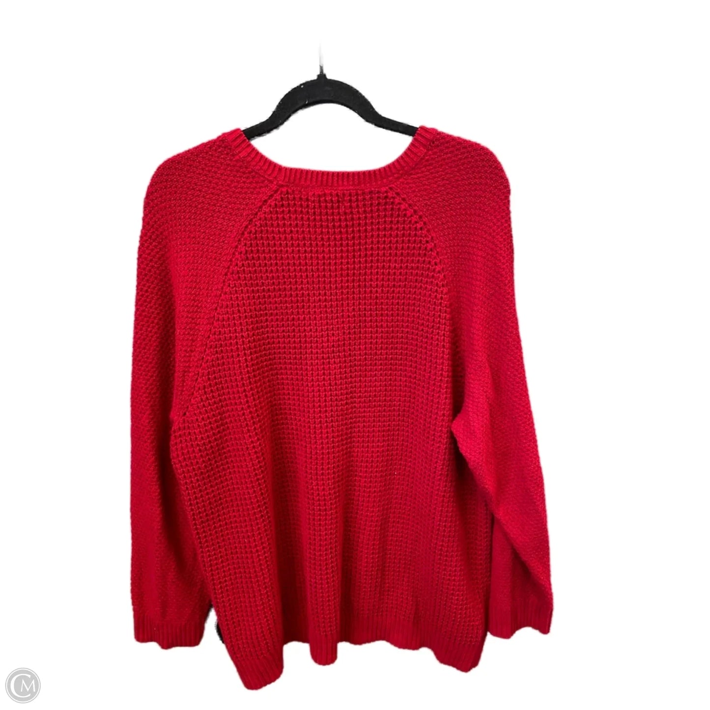Sweater By Sonoma In Red, Size: 2x