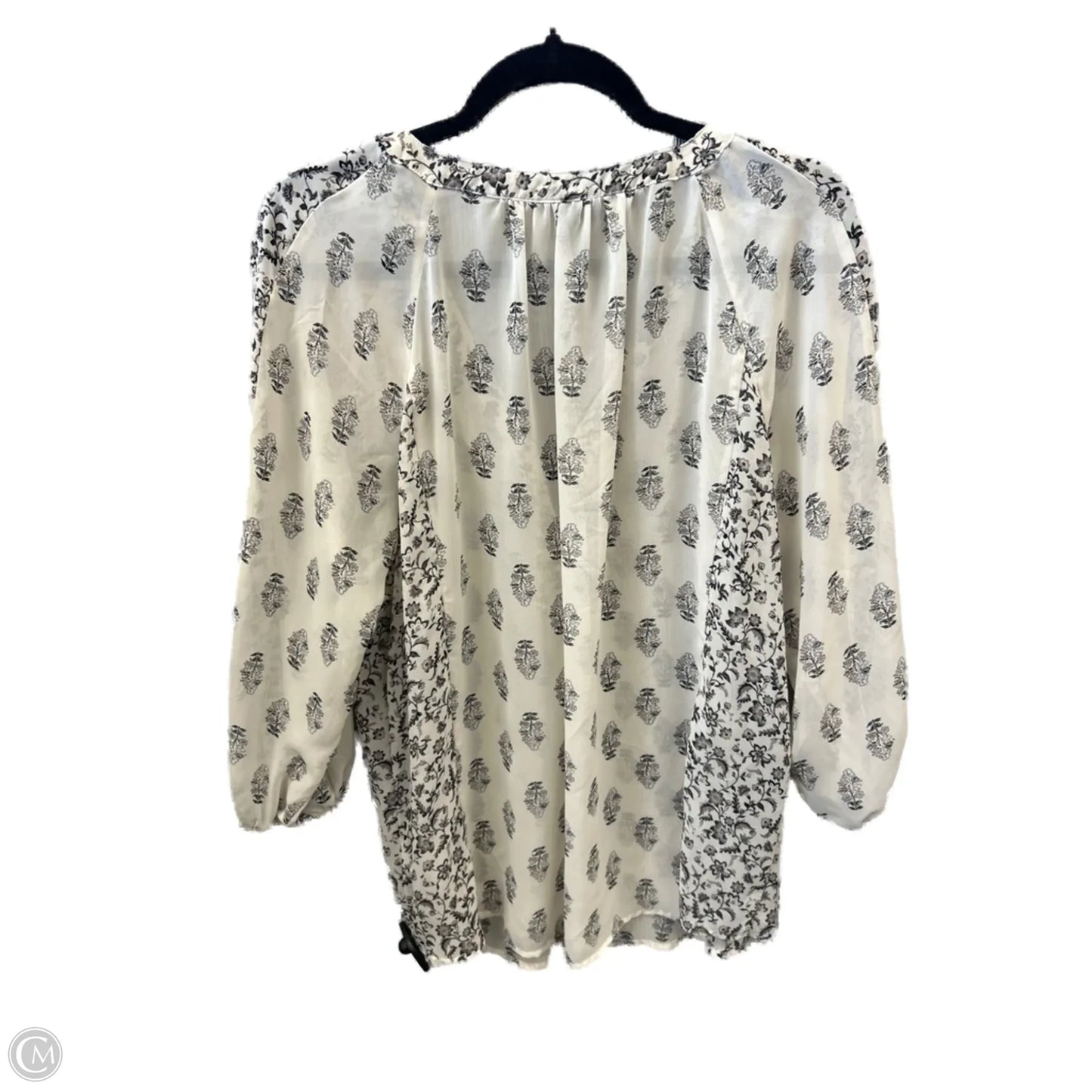 Blouse Long Sleeve By Maurices In White, Size: Xl
