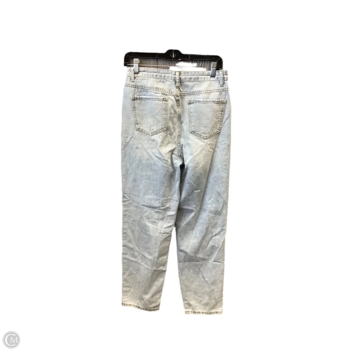 Jeans Straight By Shein In Blue Denim, Size: 8