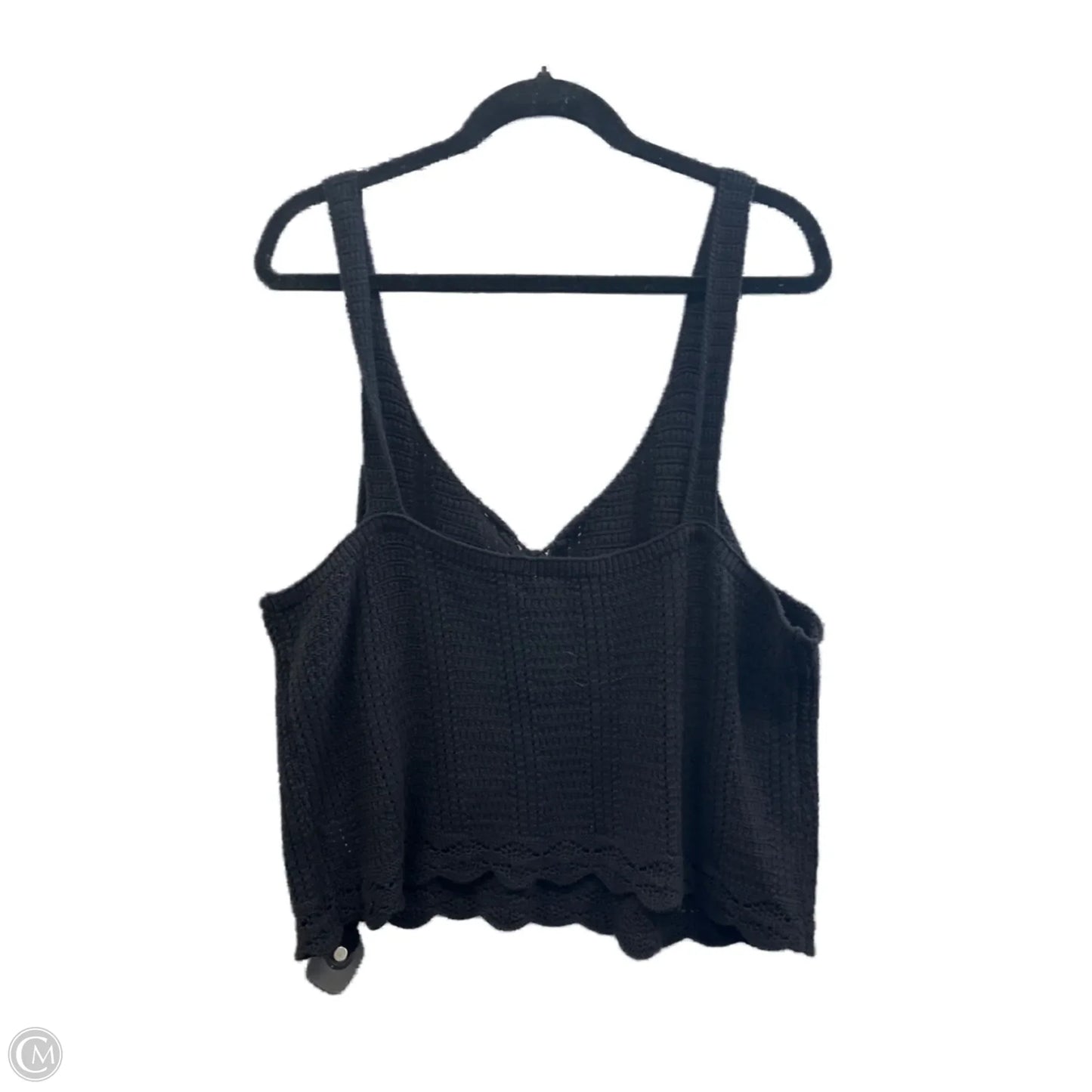 Top Sleeveless By Old Navy In Black, Size: Xl