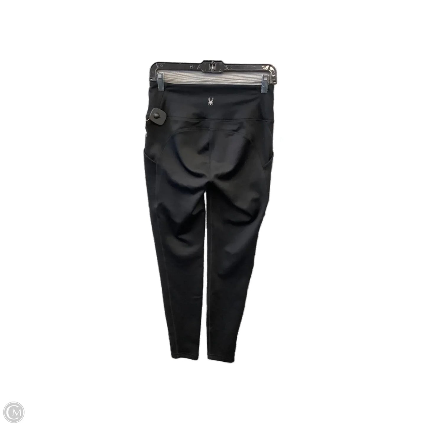 Athletic Leggings By Spyder In Black, Size: S