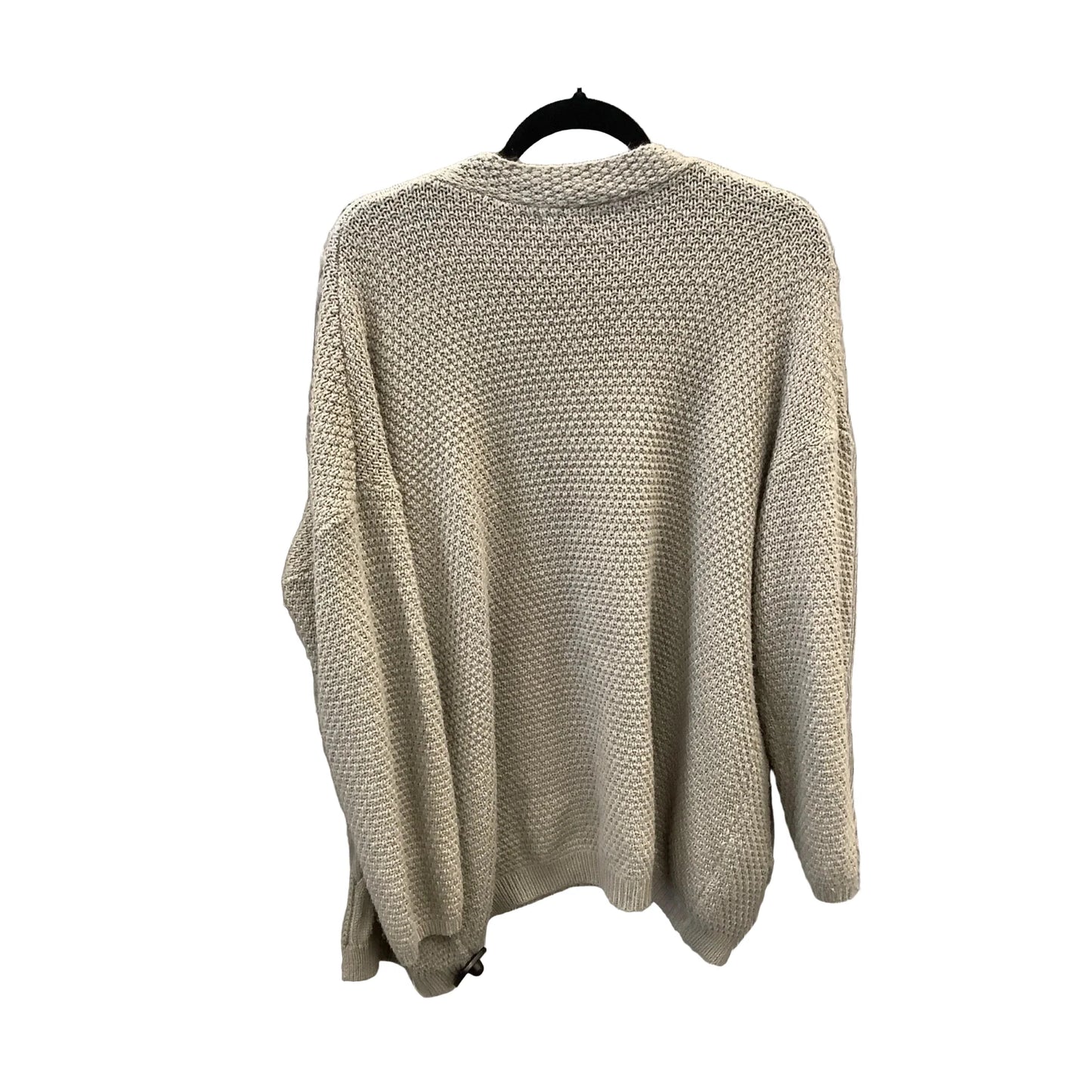 Cardigan By Clothes Mentor In Grey, Size: L