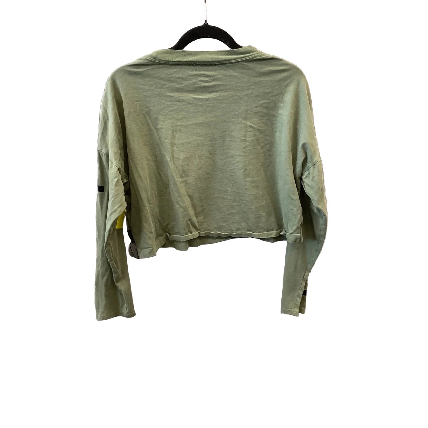 Top Long Sleeve By Calvin Klein In Green, Size: L