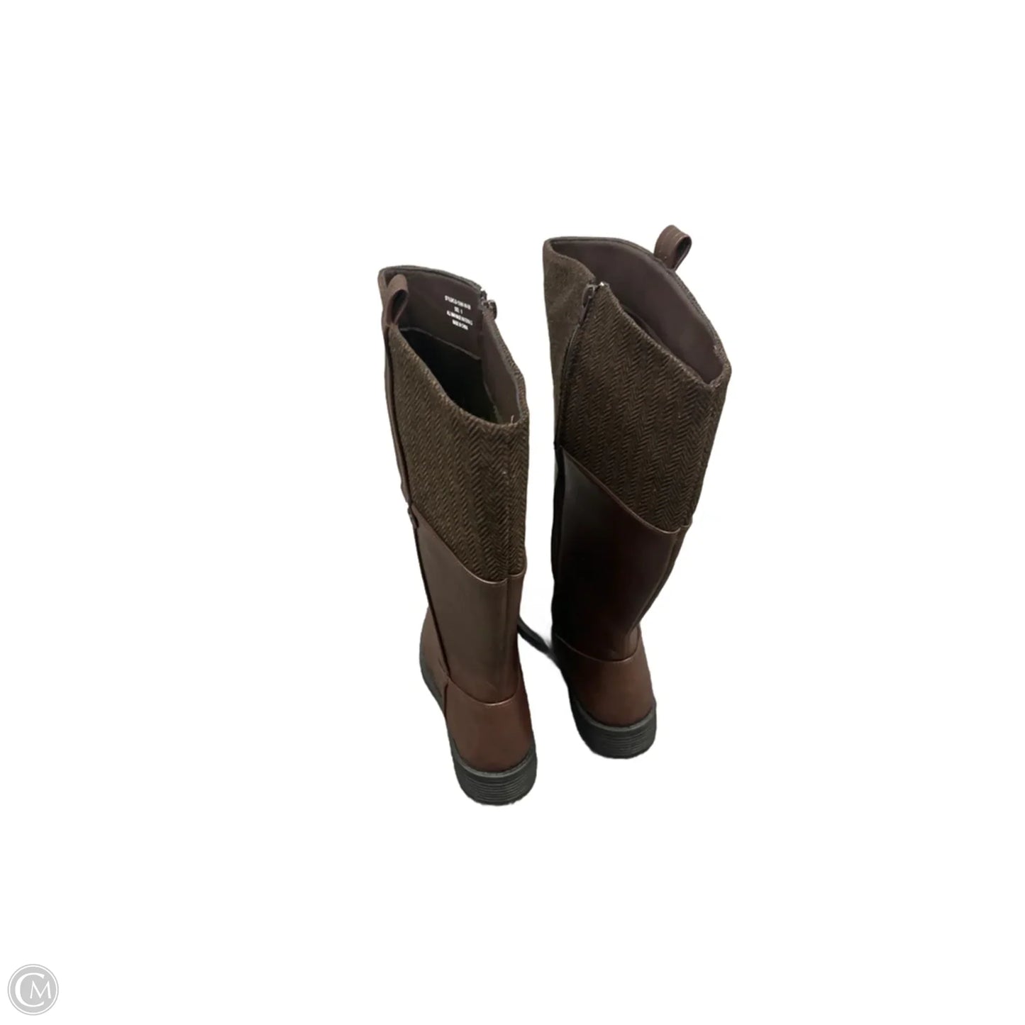 Boots Knee Flats By Cherokee In Brown, Size: 9