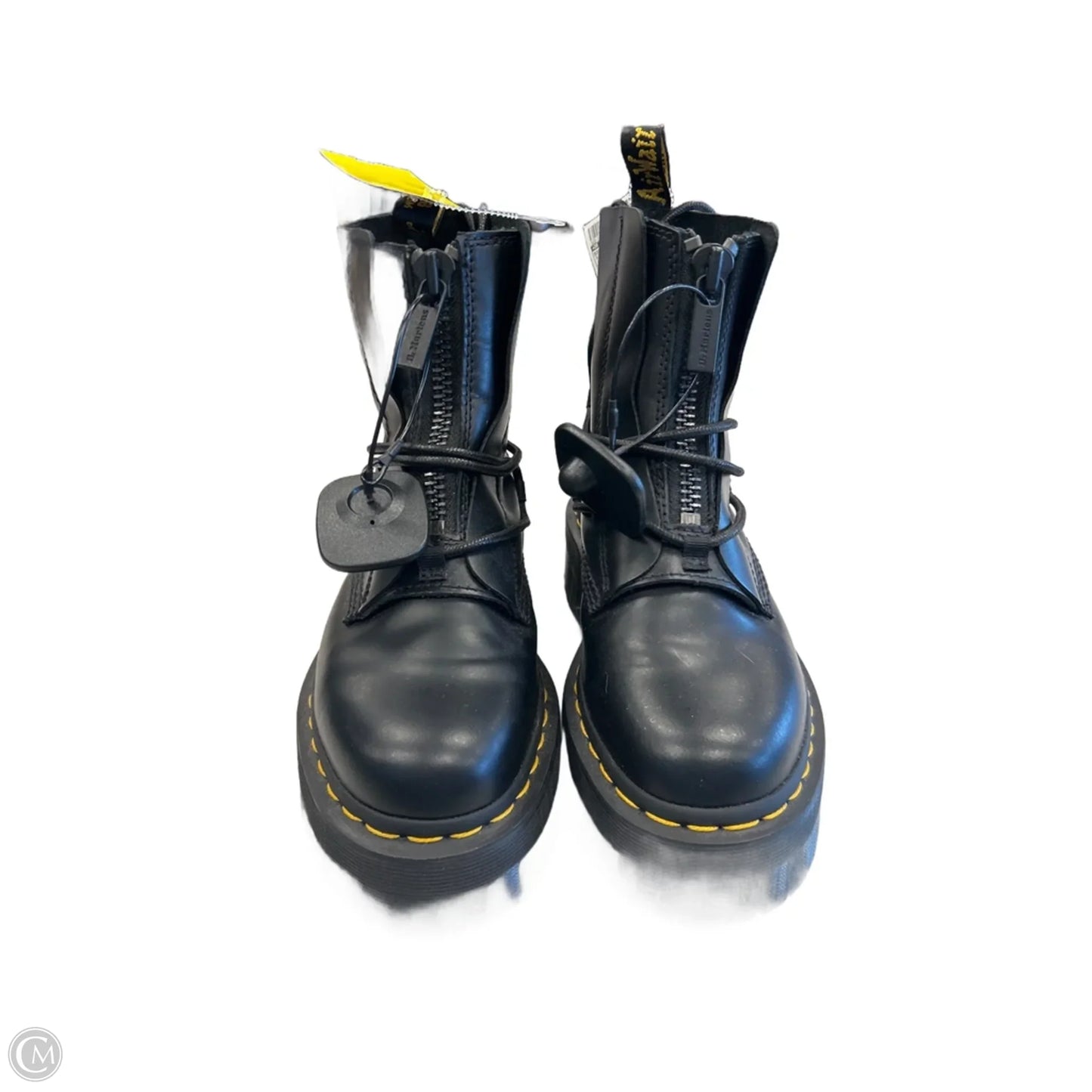 Boots Ankle Flats By Dr Martens In Black, Size: 6