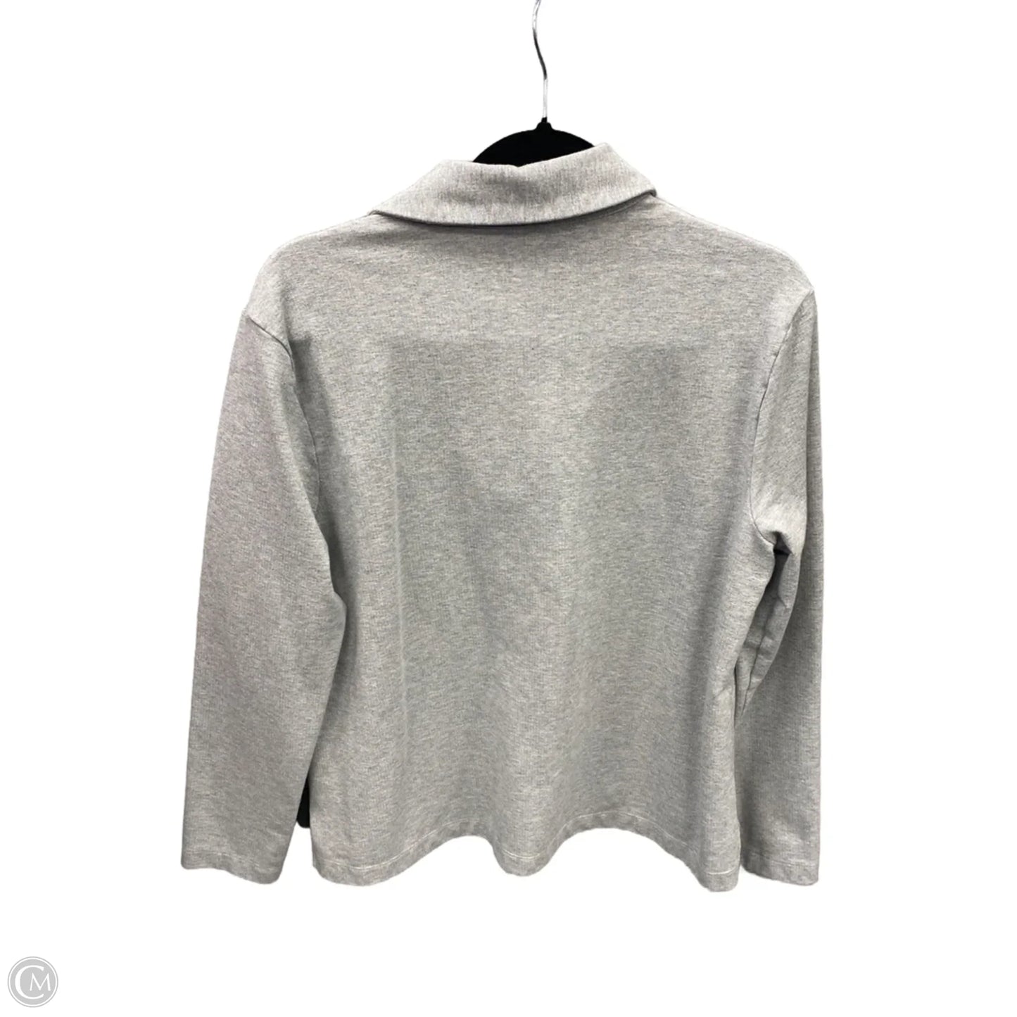 Top Long Sleeve Designer By Lilly Pulitzer In Grey, Size: M