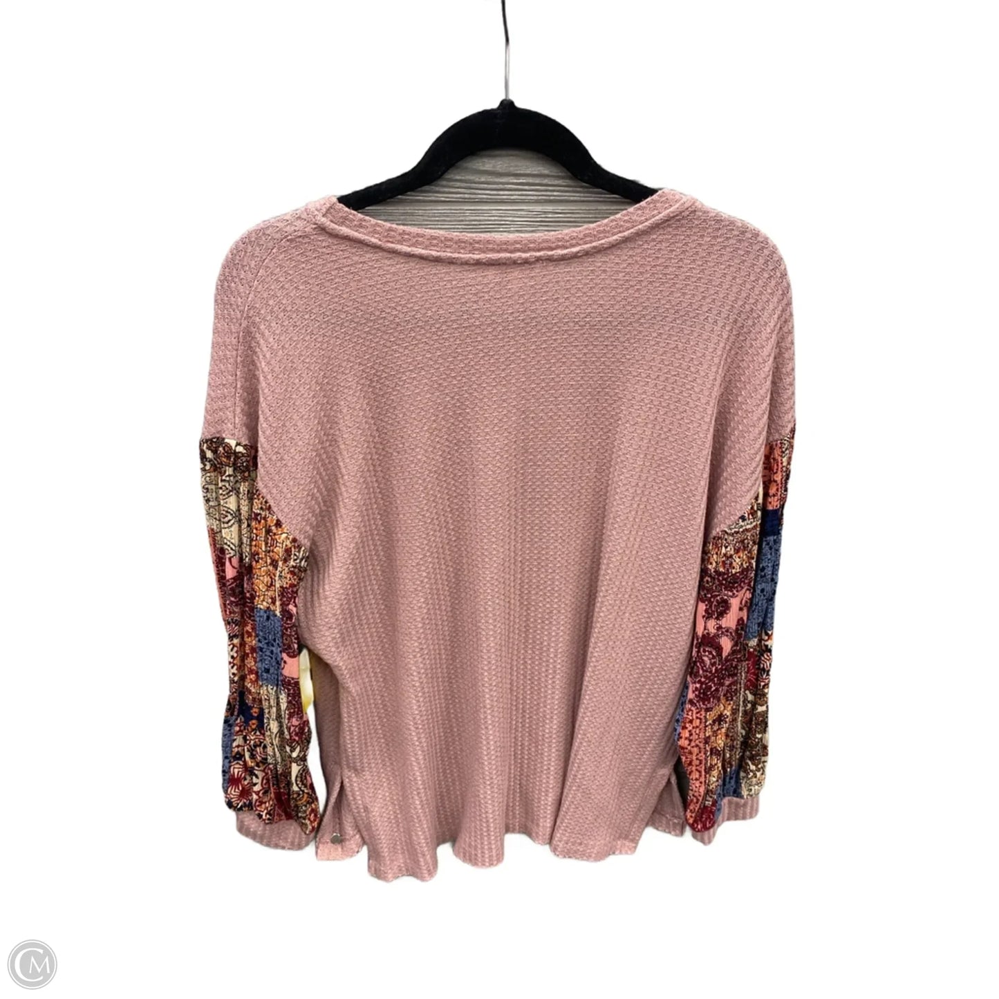 Top Long Sleeve By Umgee In Pink, Size: S