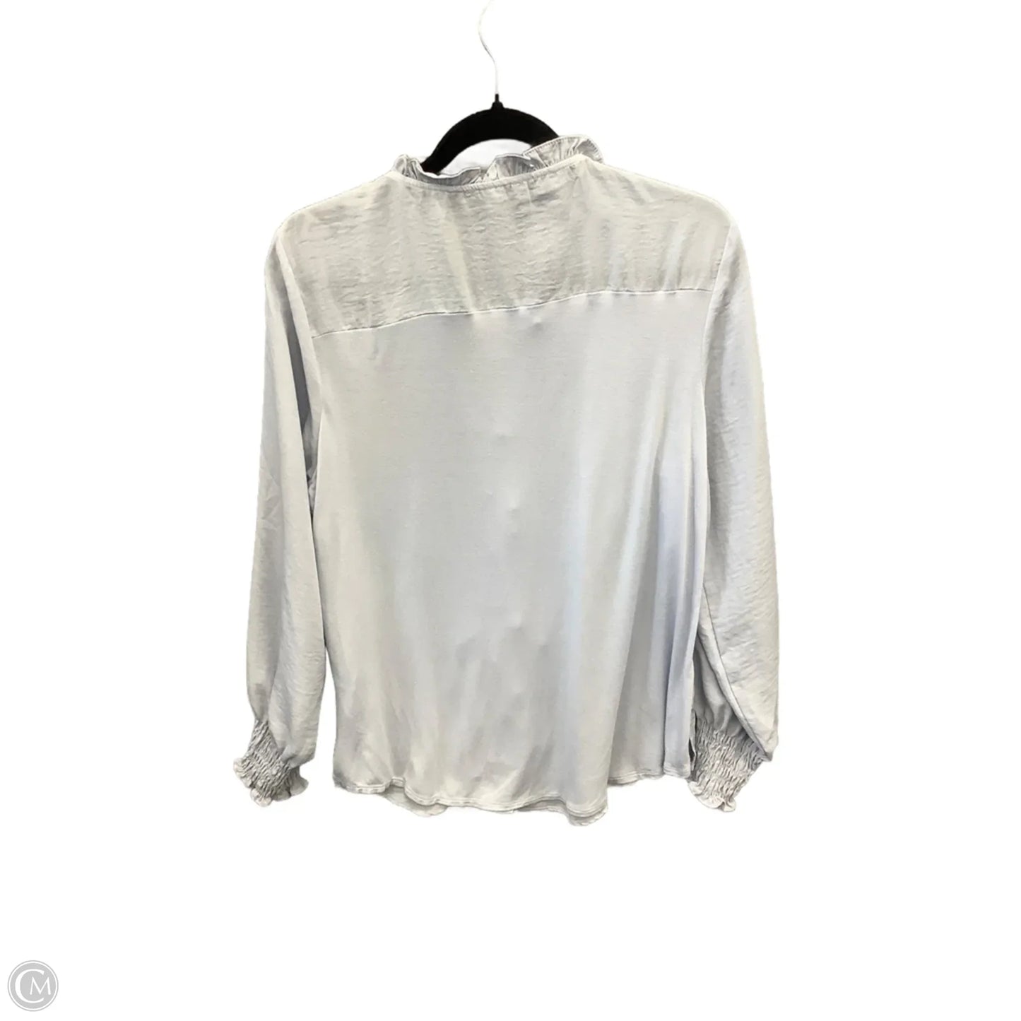 Top Long Sleeve By Maurices In Blue, Size: L