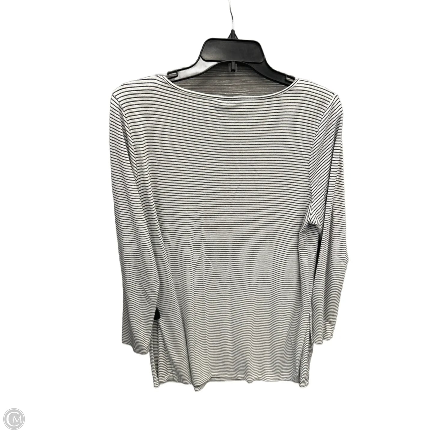 Tunic Long Sleeve By J. Jill In Striped Pattern, Size: Lp